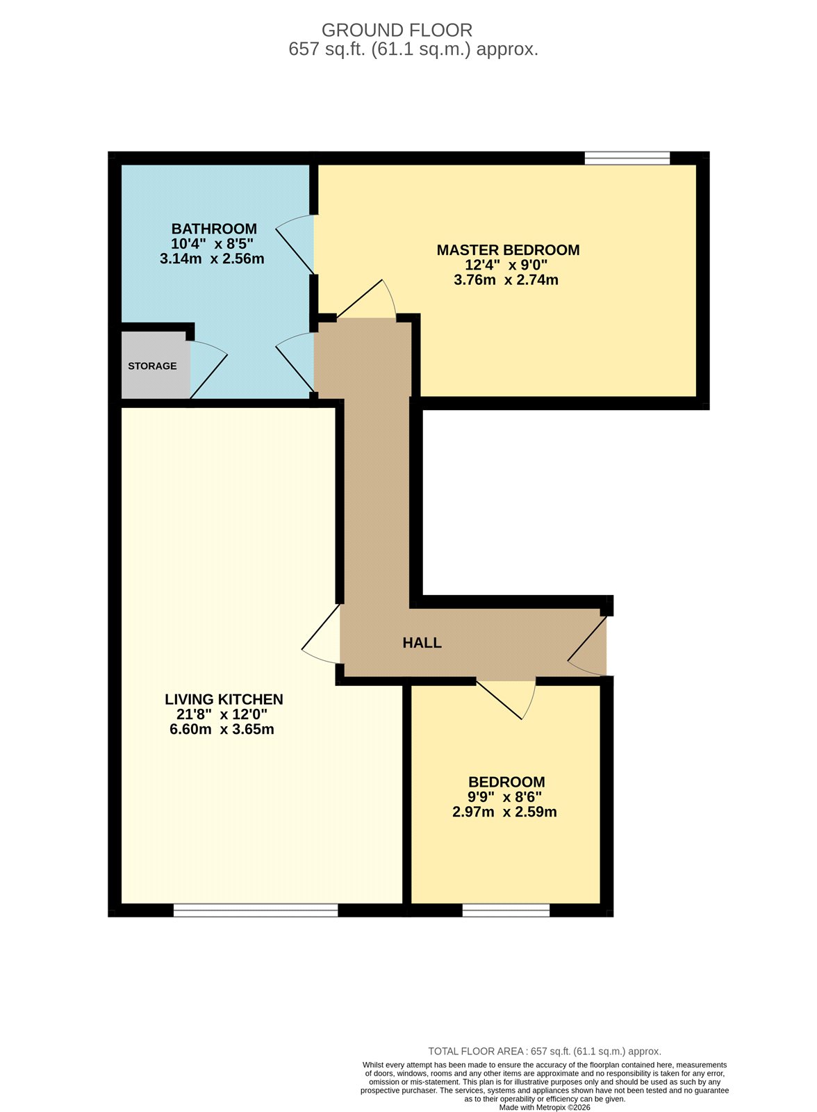 Floorplan for Arcon Village, Horwich, Bolton