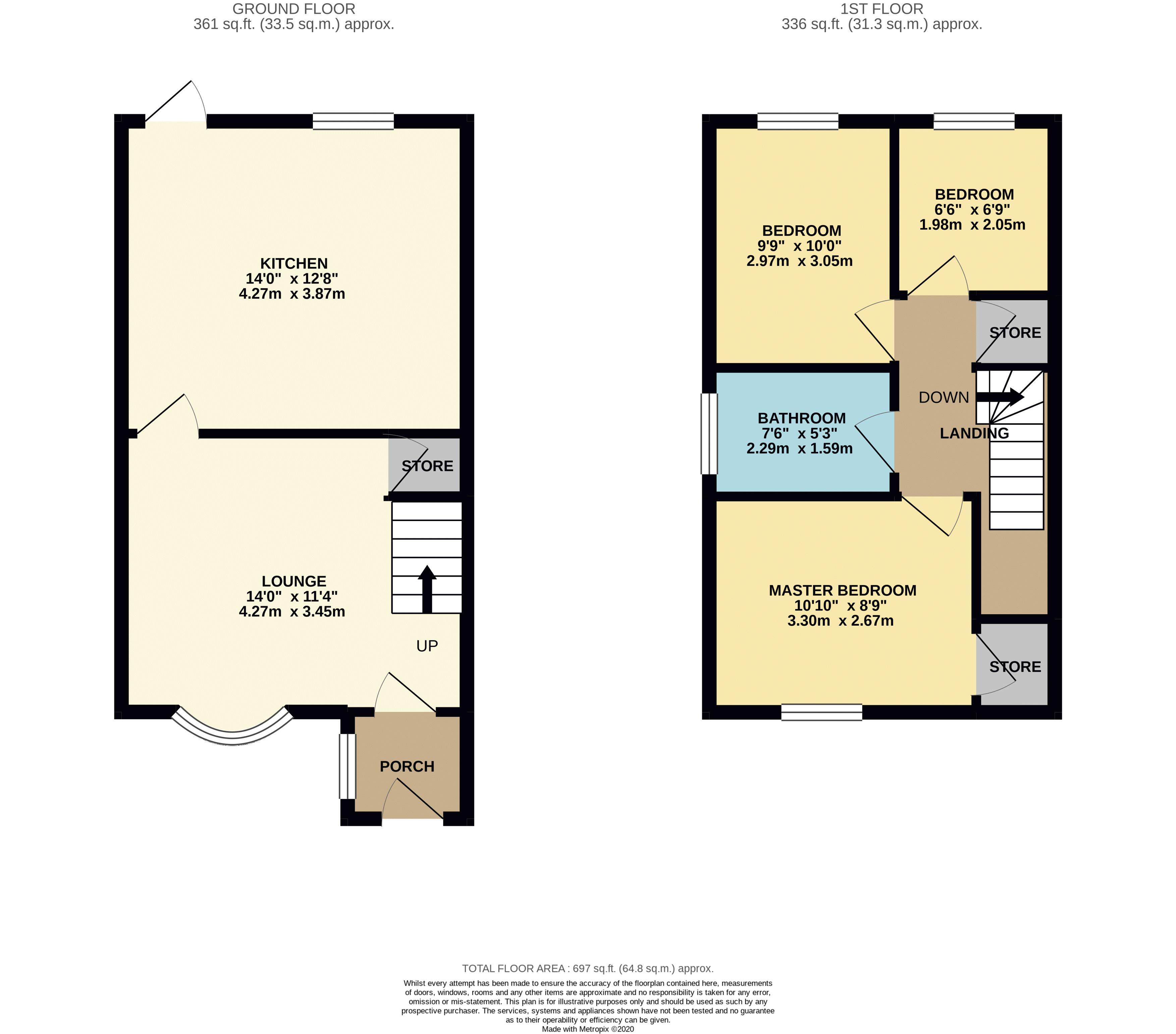 Floorplan for Bolton, Greater Manchester