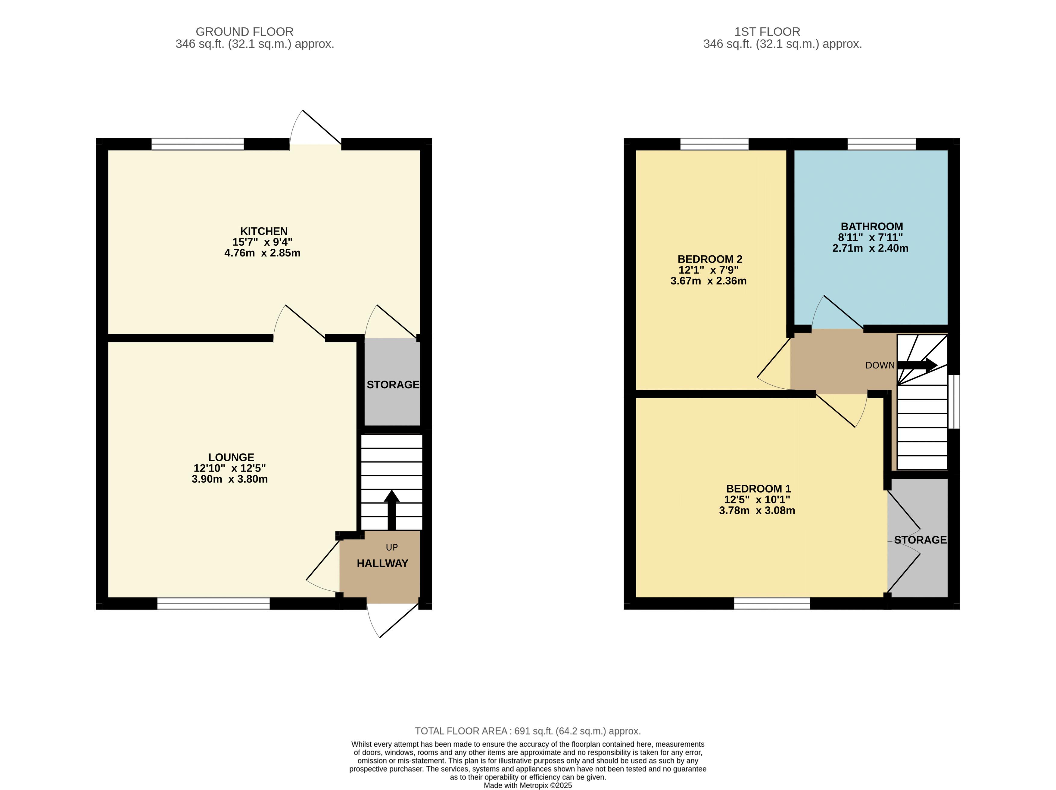 Floorplan for Horwich, Bolton