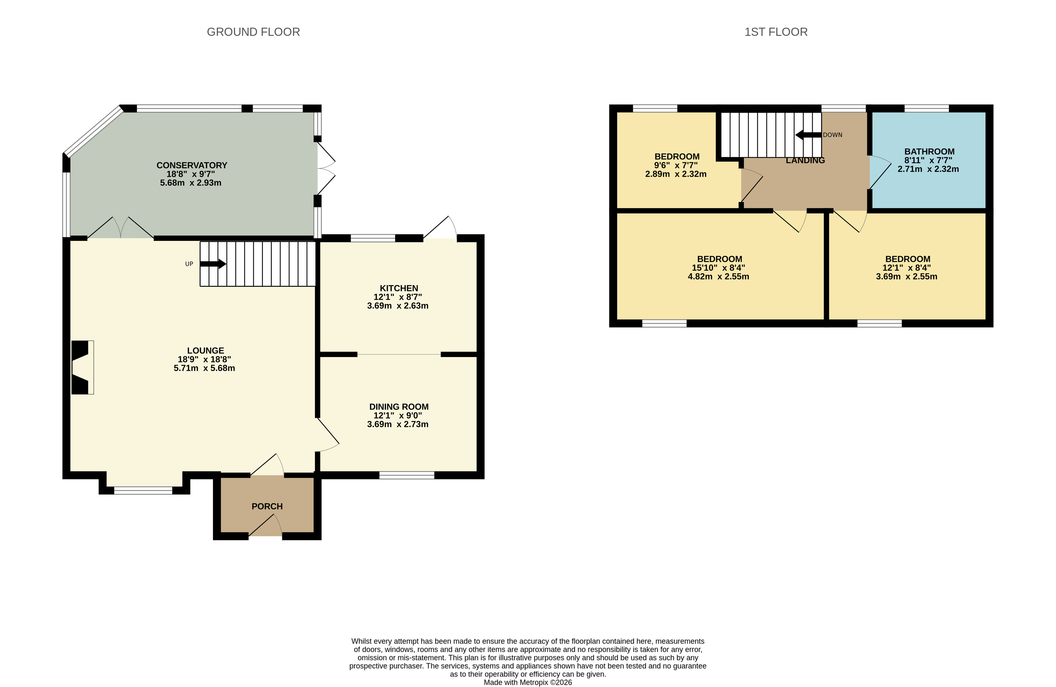 Floorplan for Horwich, Bolton