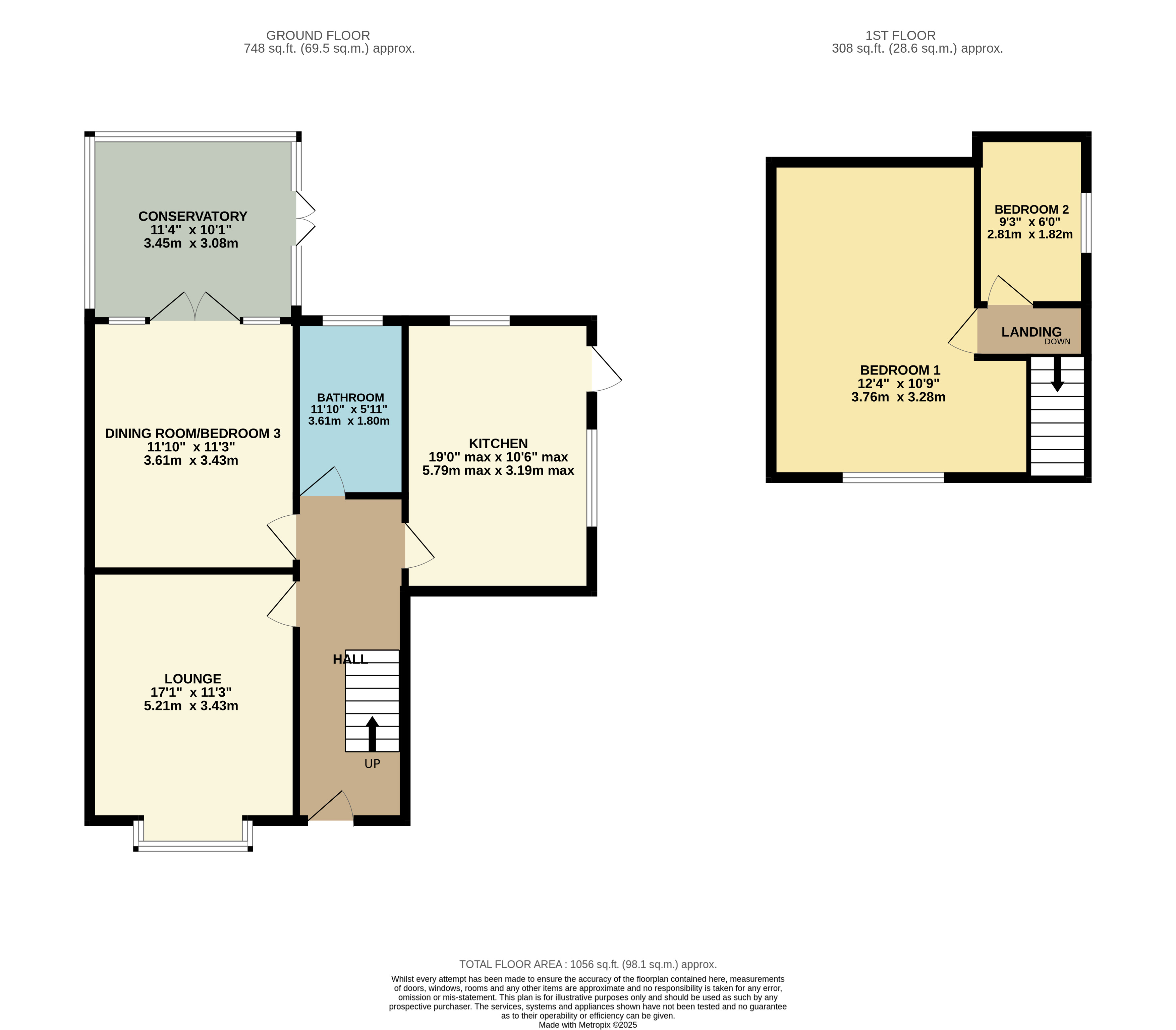 Floorplan for Blackrod, Bolton