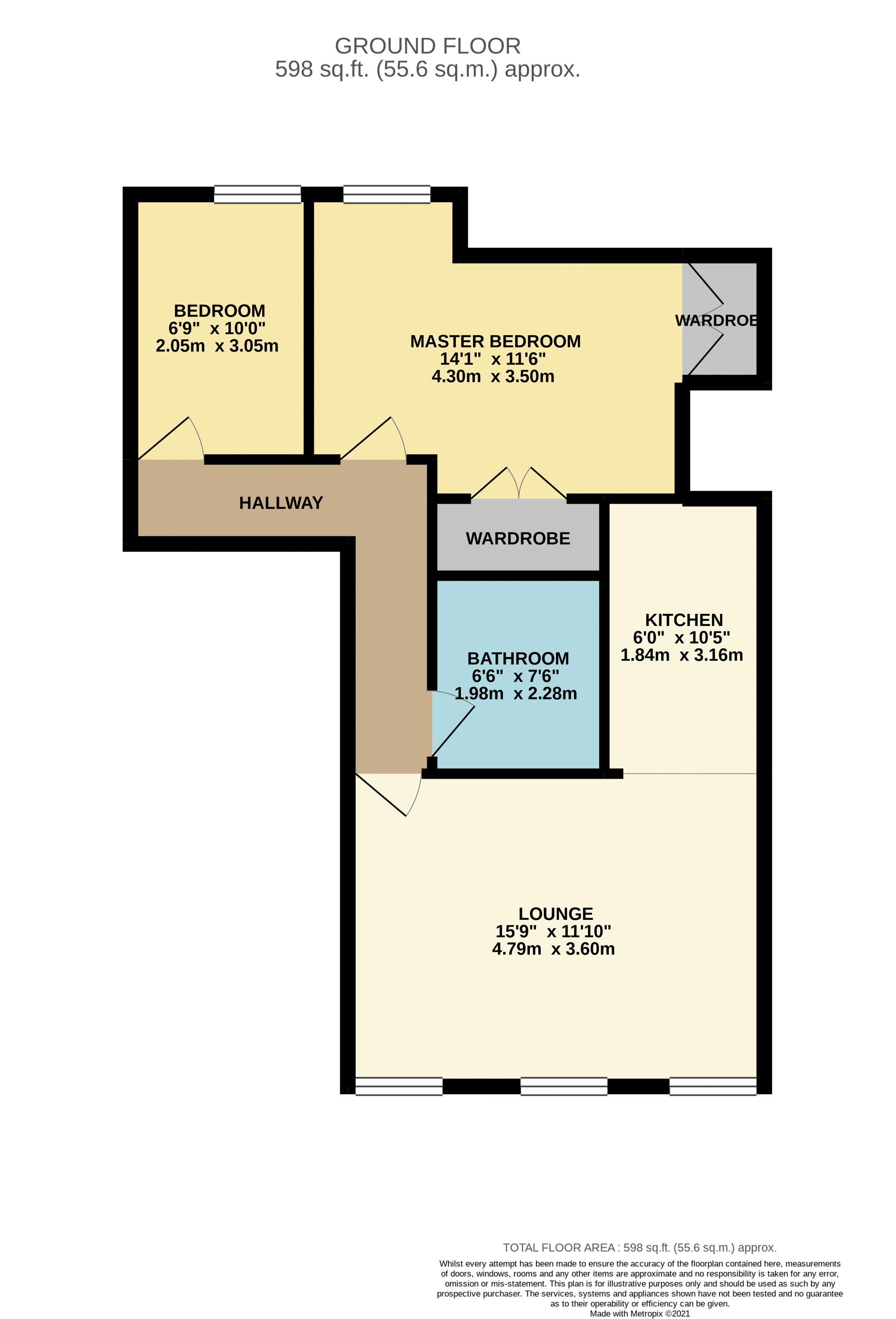 Floorplan for Lostock, Bolton, Lancashire