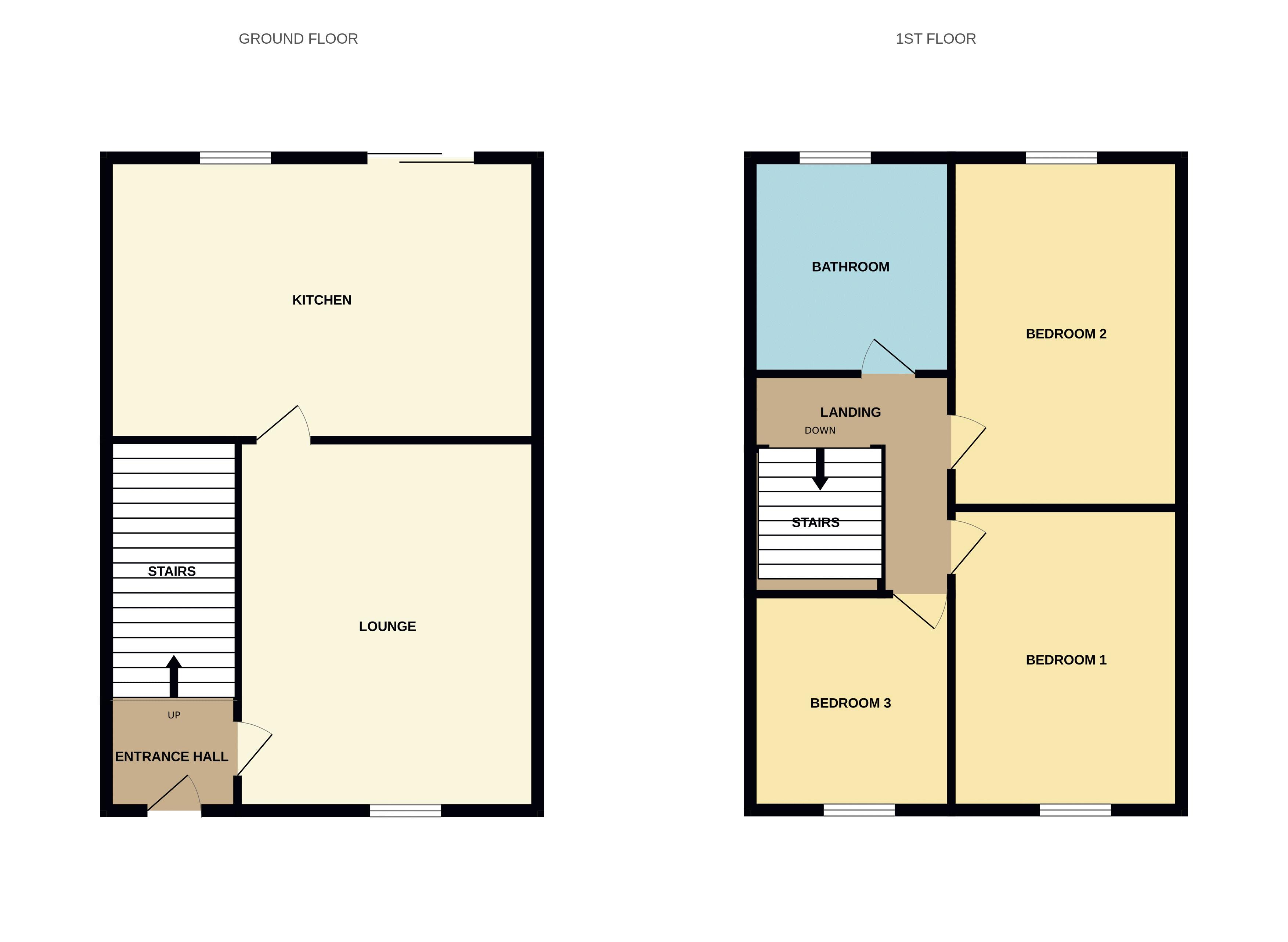 Floorplan for Horwich, Bolton, Lancashire