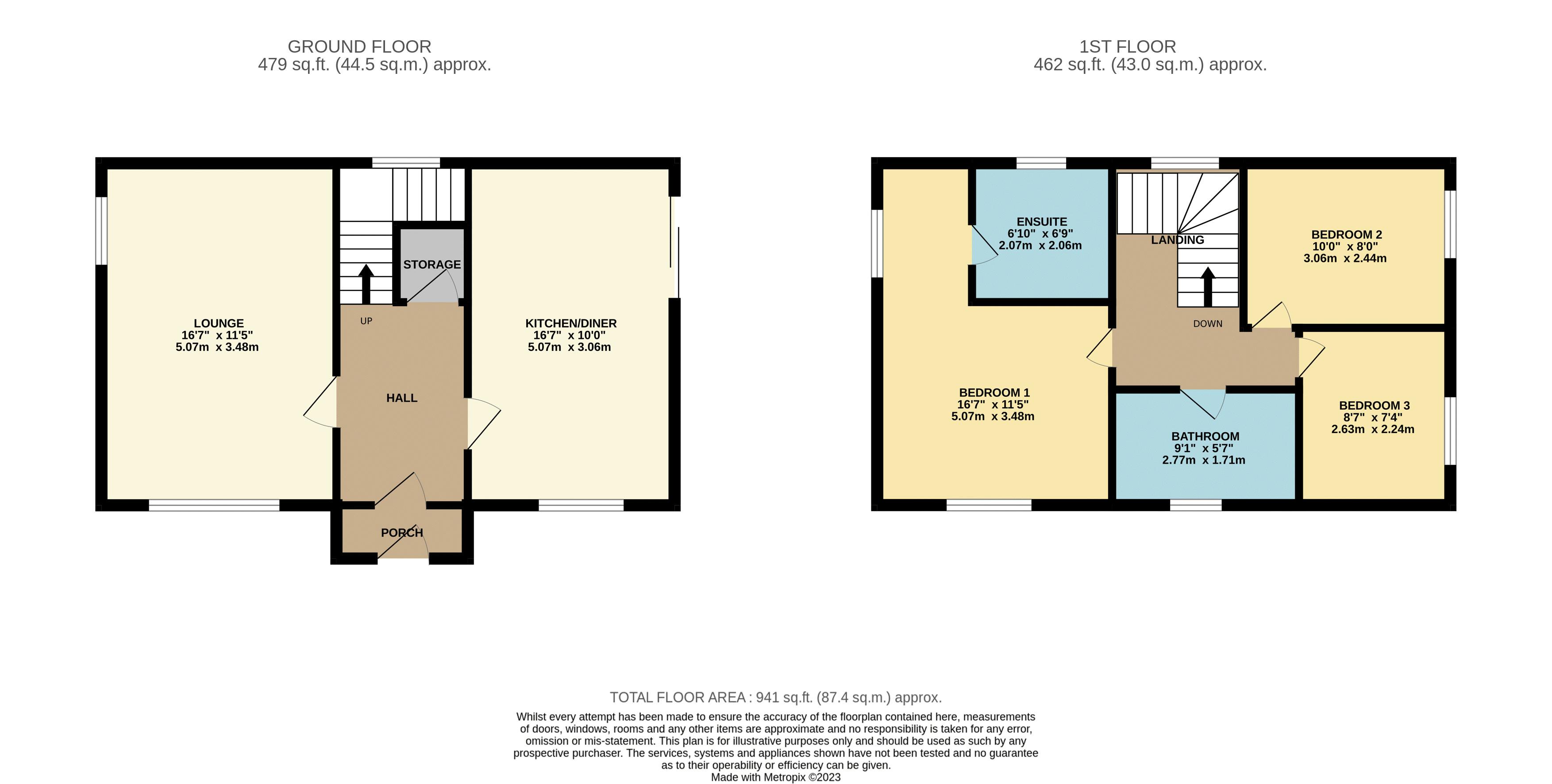 Floorplan for Horwich, Bolton