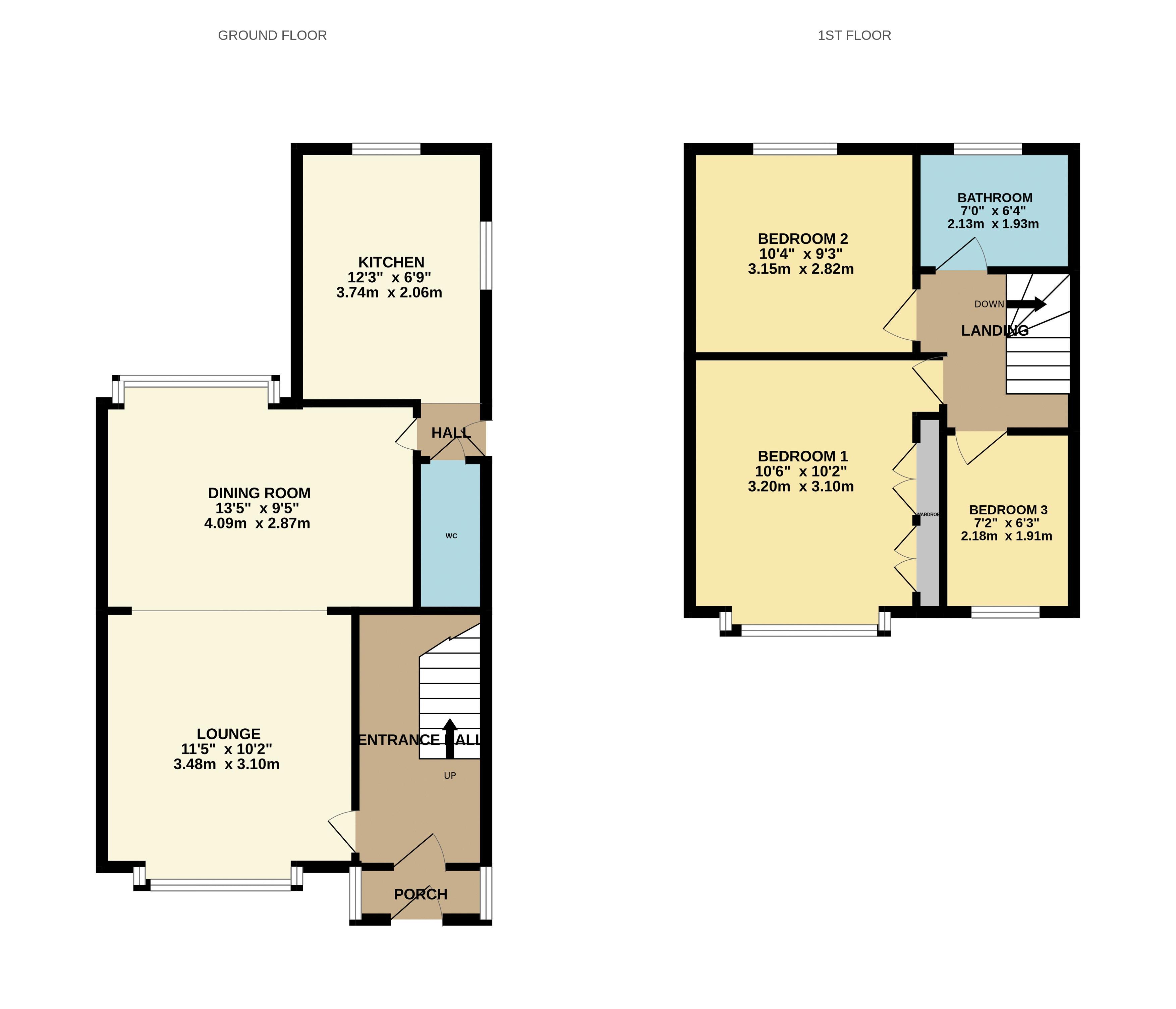 Floorplan for Horwich, Bolton