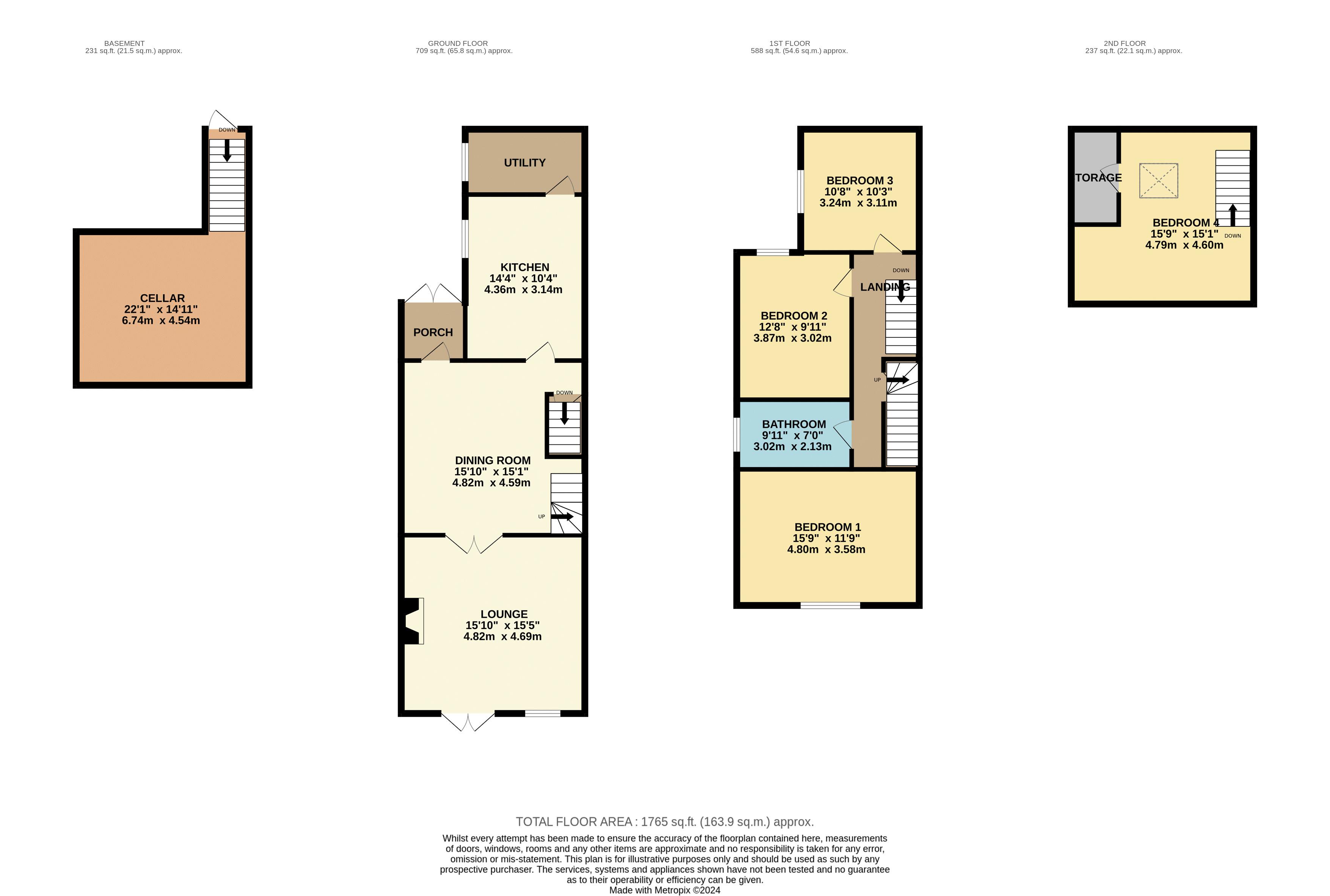 Floorplan for Smithills, Bolton