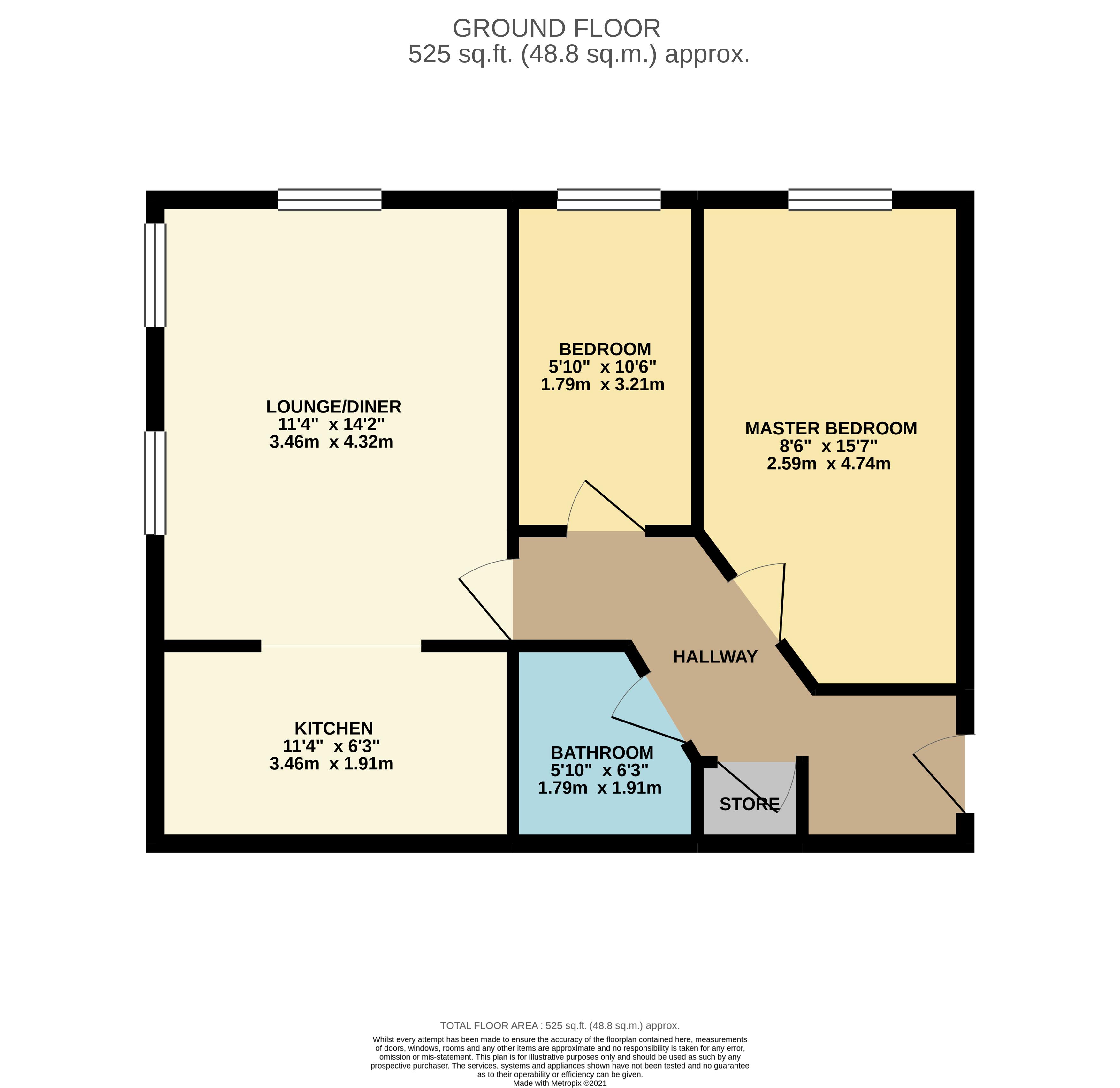 Floorplan for Bolton, Lancashire