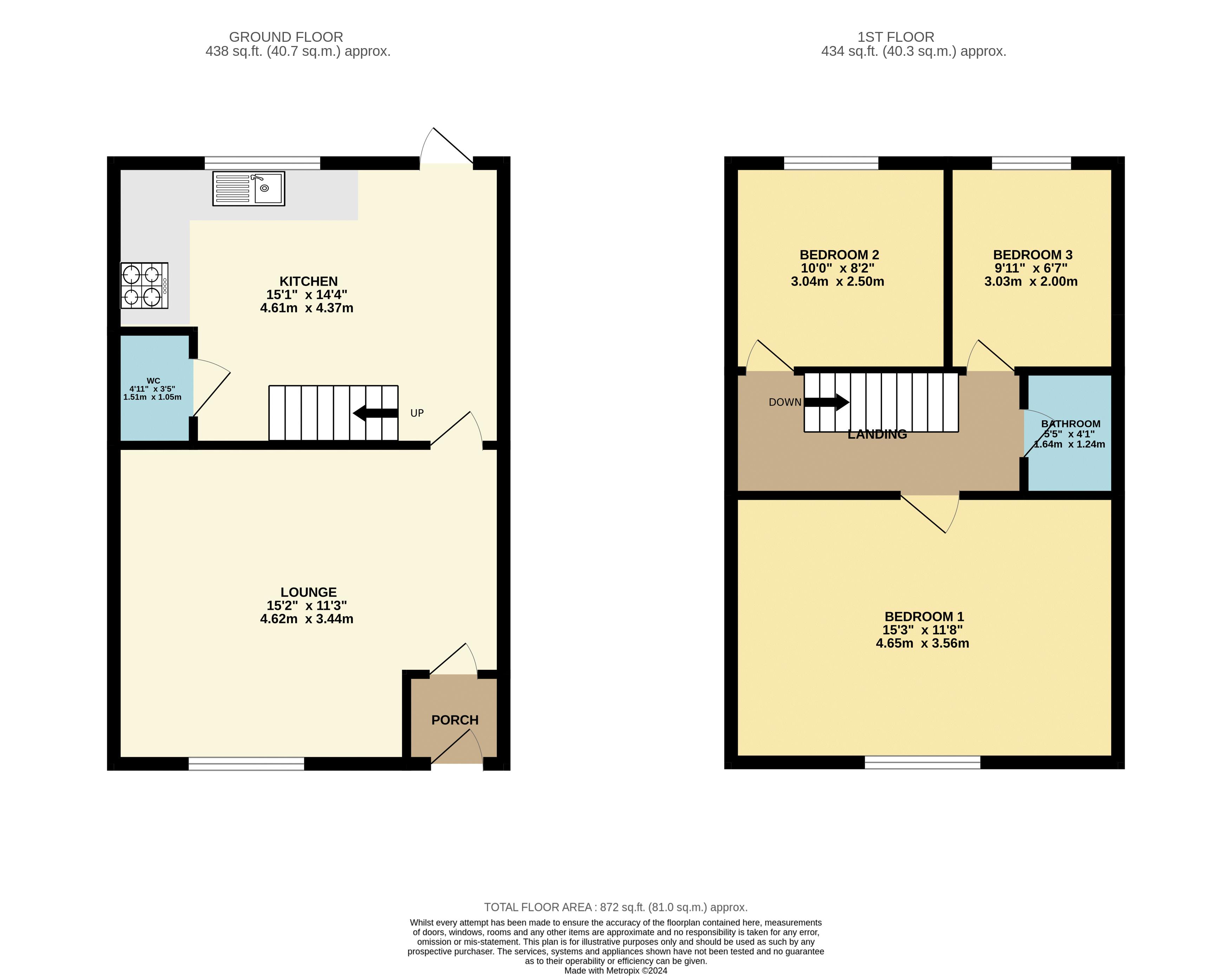 Floorplan for Bolton, Greater Manchester