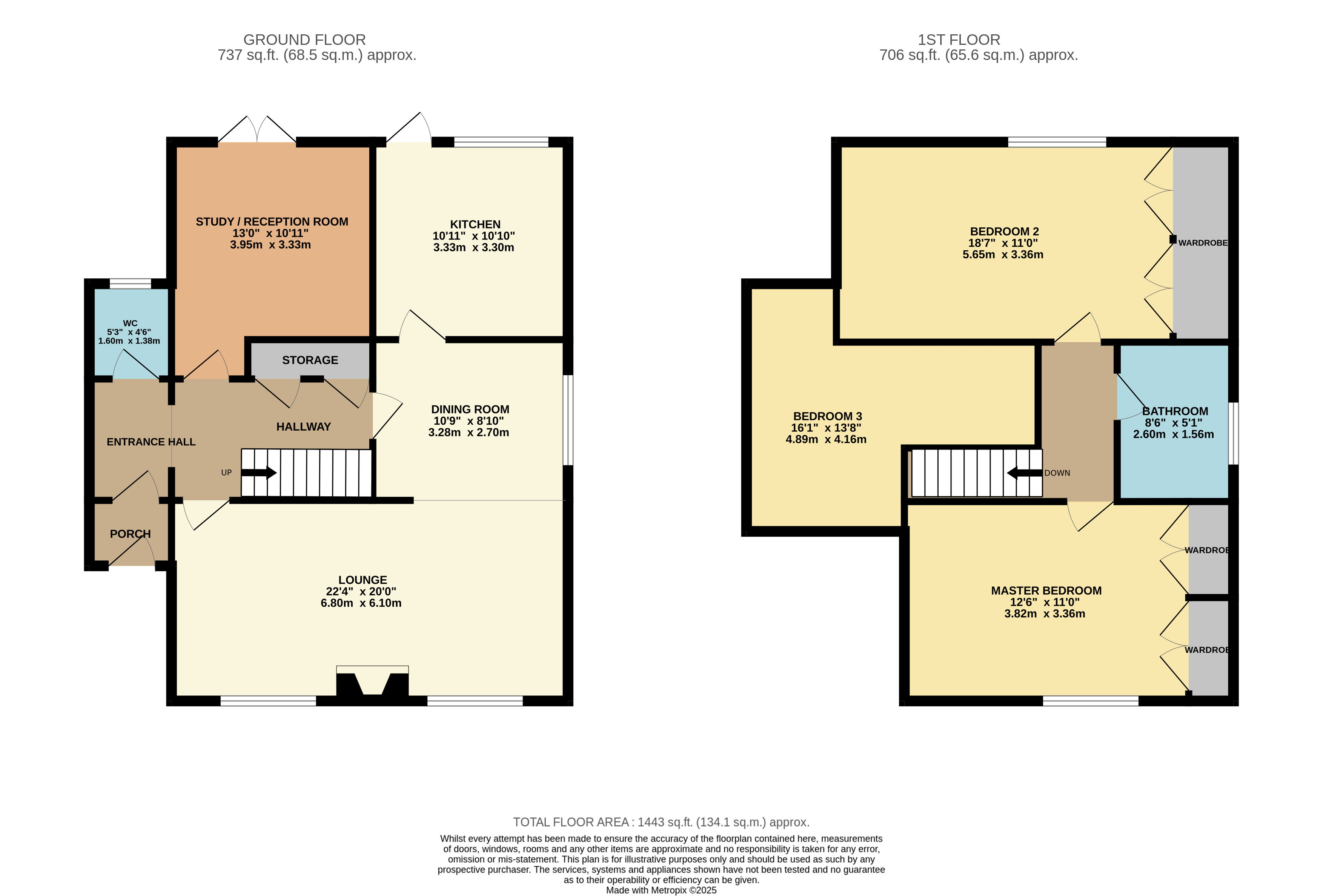 Floorplan for Horwich, Bolton