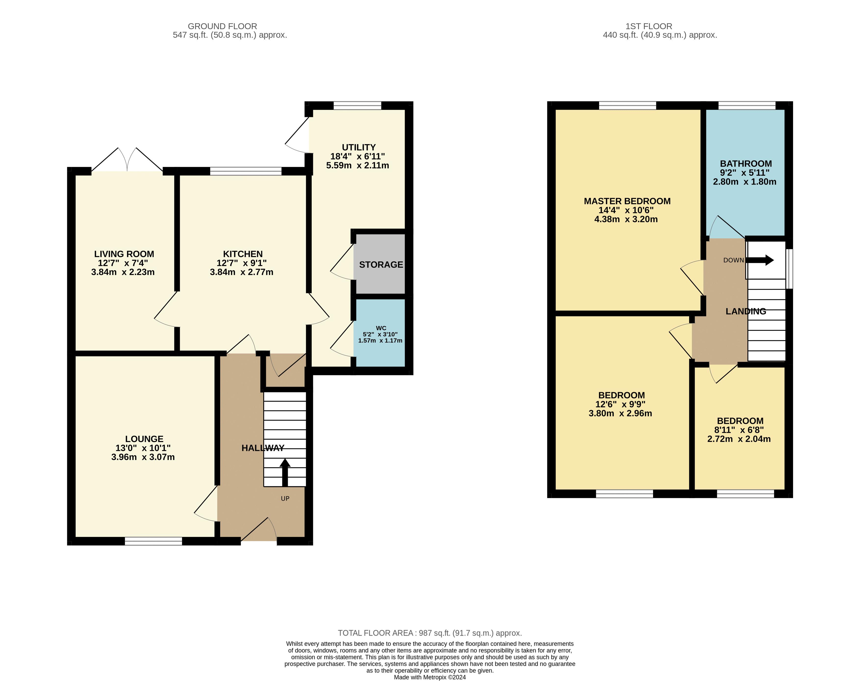 Floorplan for Horwich, Bolton