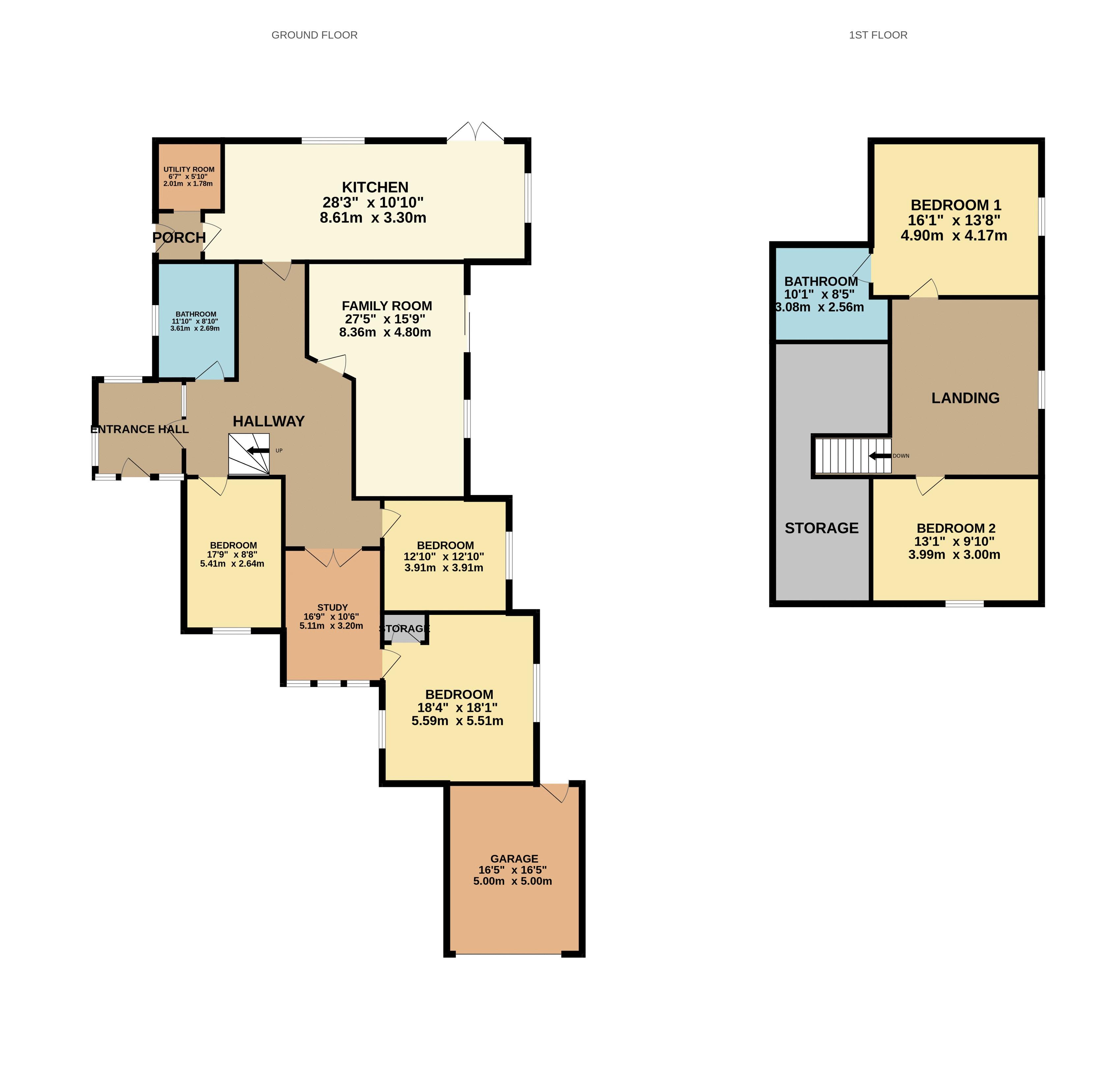 Floorplan for Rivington, Bolton