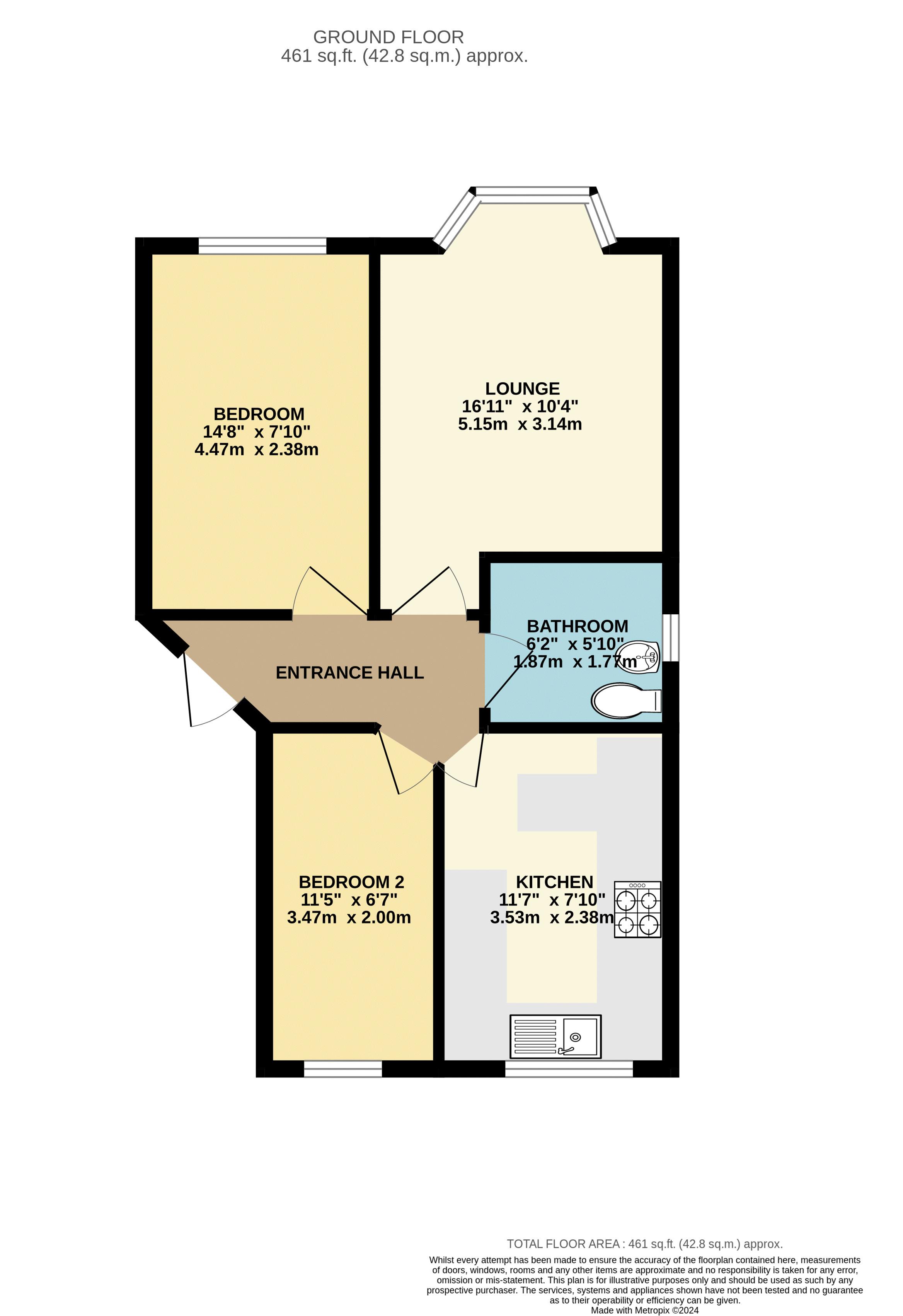Floorplan for Bolton, Lancashire