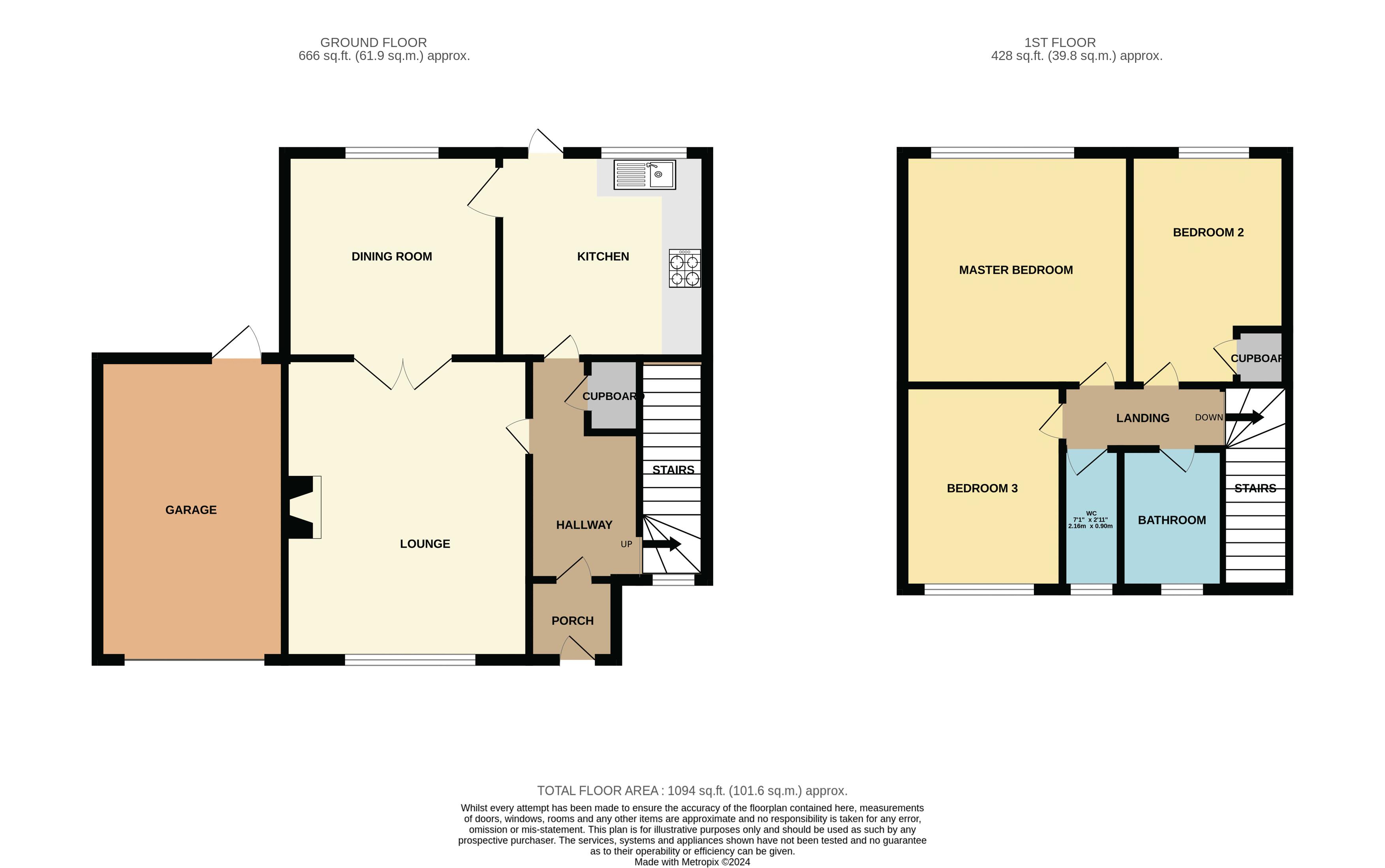 Floorplan for Ladybridge, Bolton