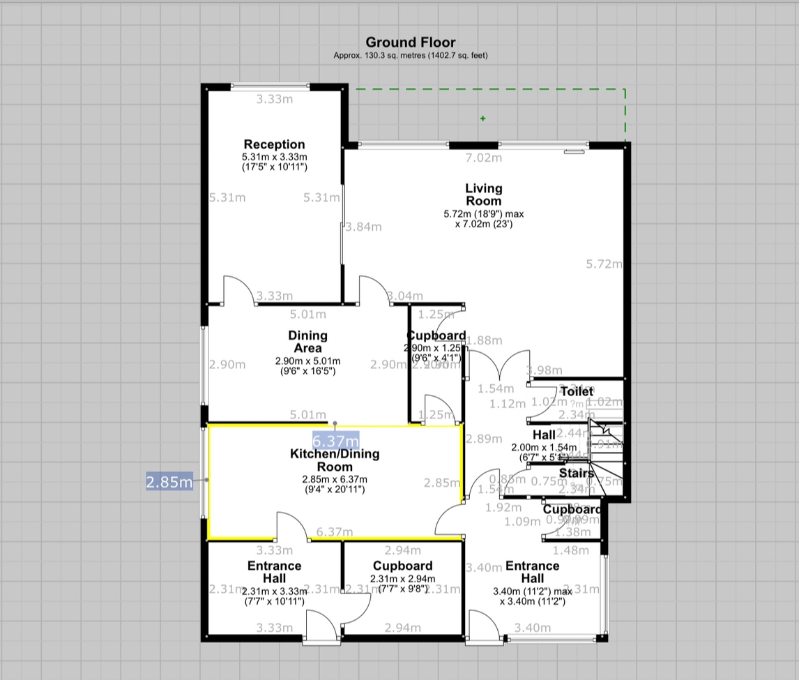 Floorplan for Horwich, Bolton, Greater Manchester