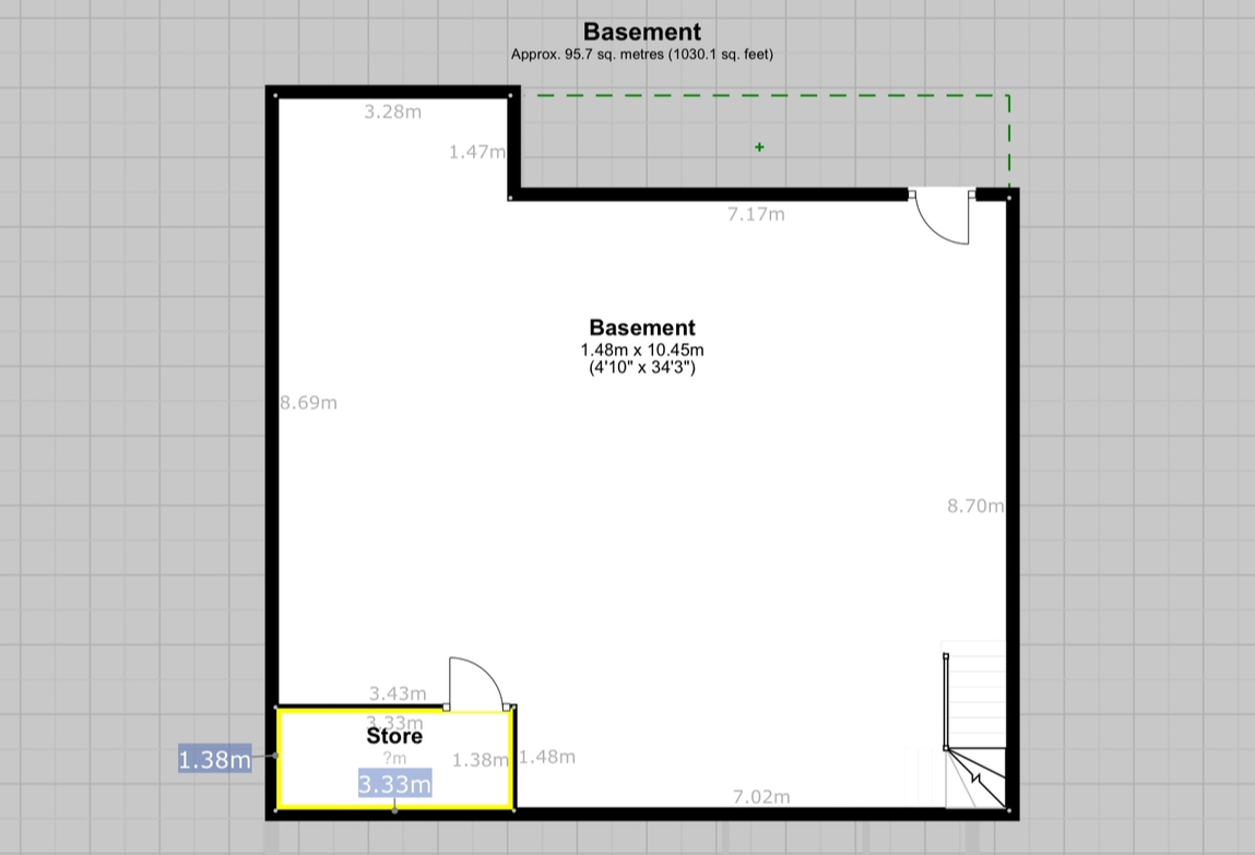 Floorplan for Horwich, Bolton, Greater Manchester