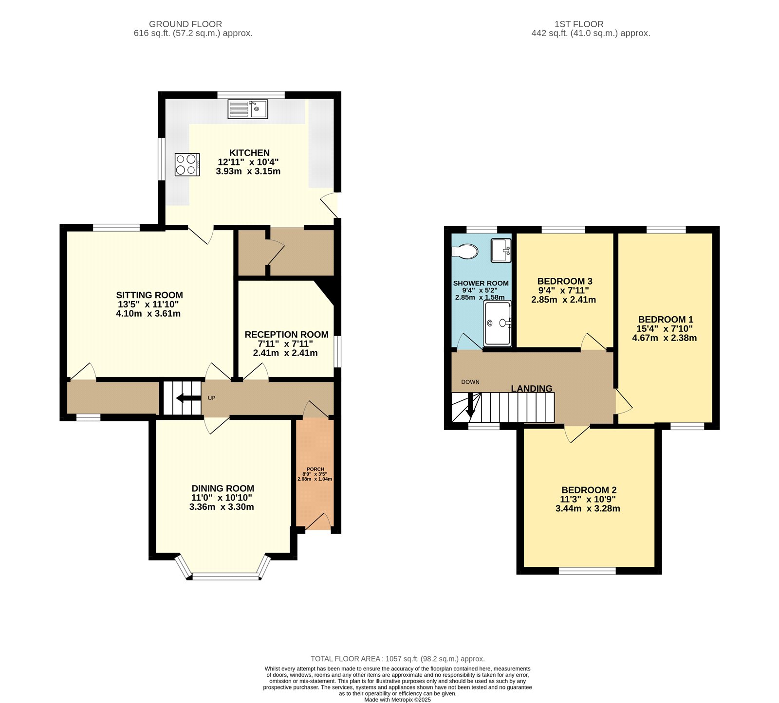 Floorplan for Horwich, Bolton