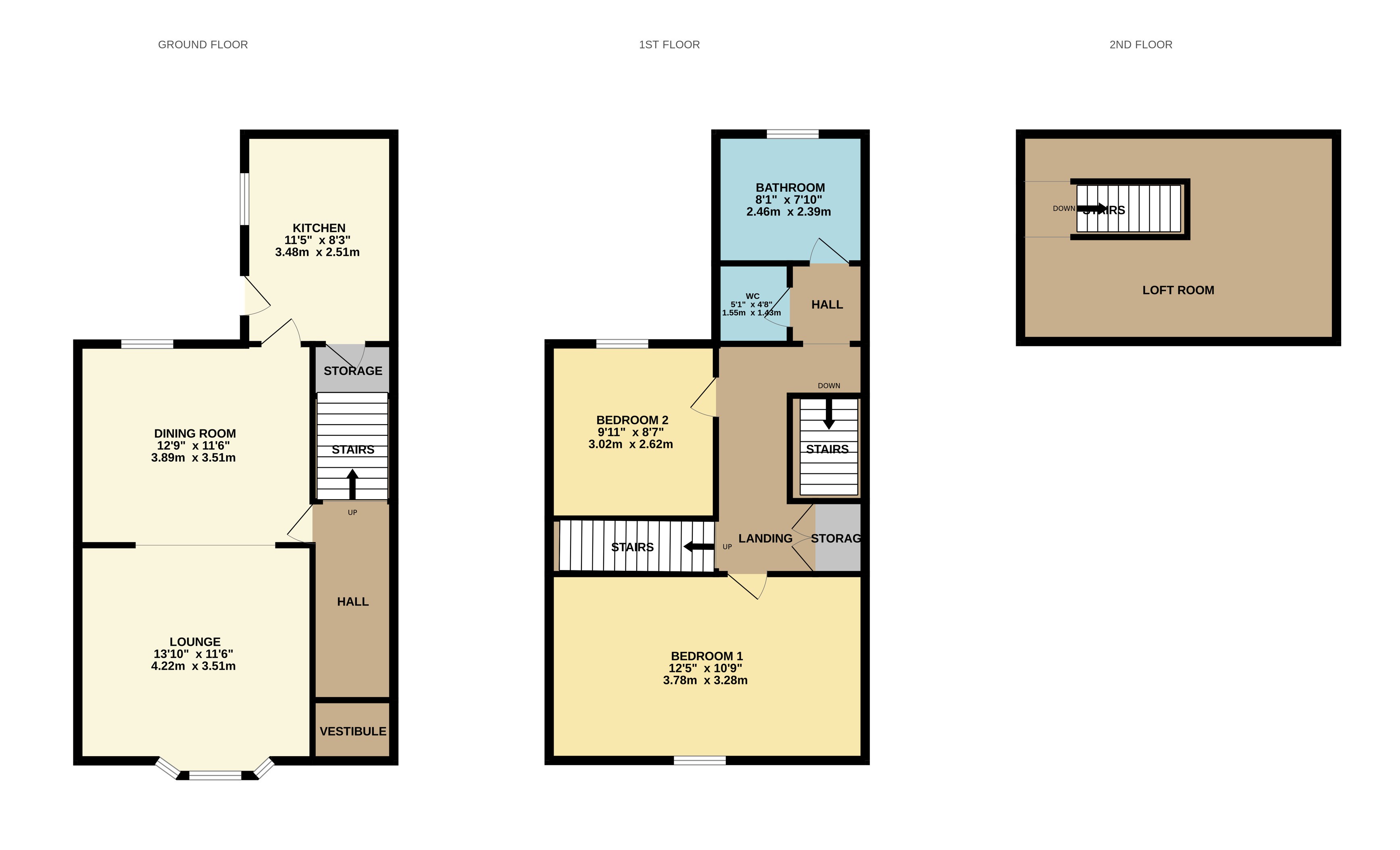 Floorplan for Horwich, Bolton
