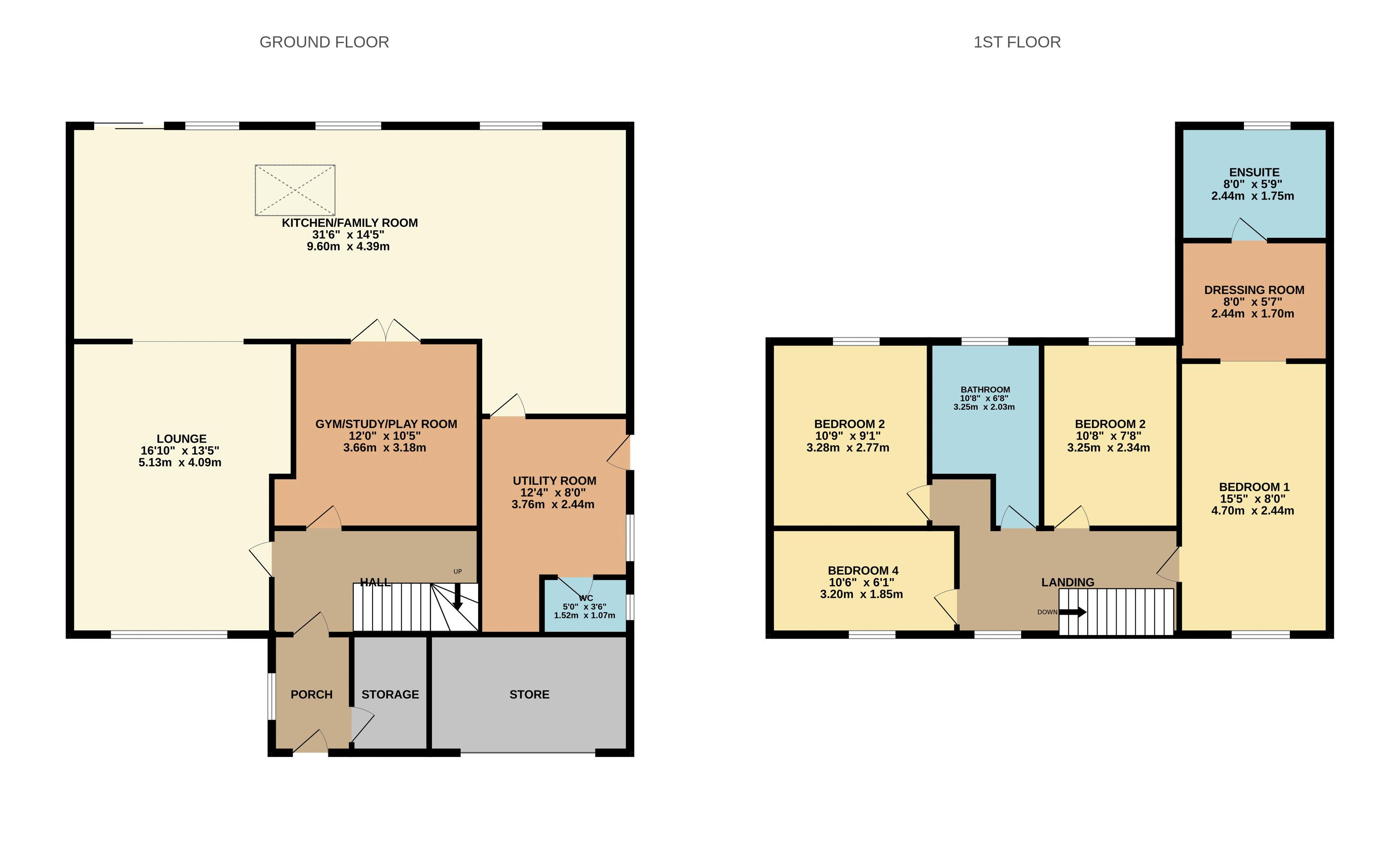 Floorplan for Bromley Cross, Bolton