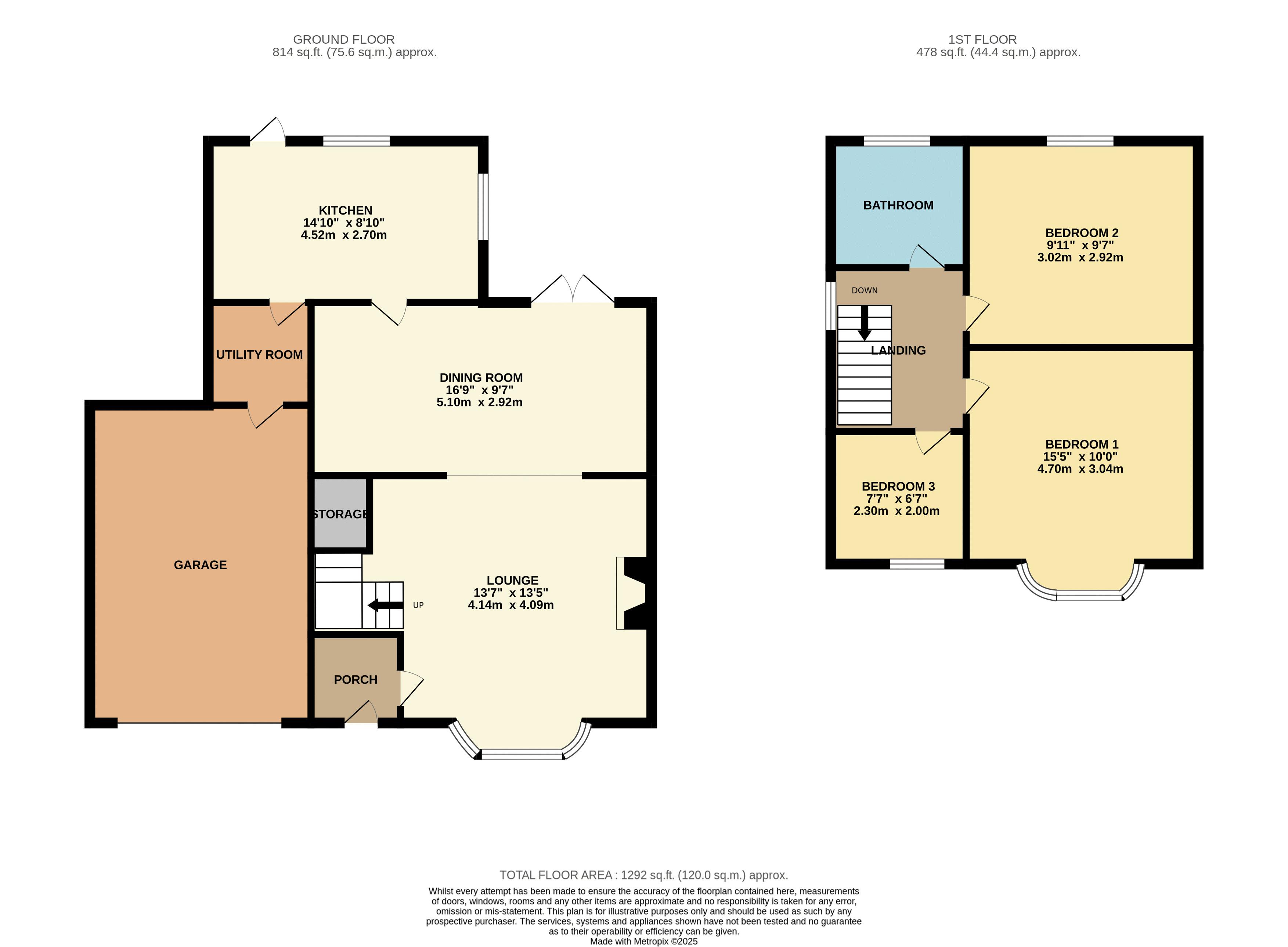 Floorplan for Horwich, Bolton