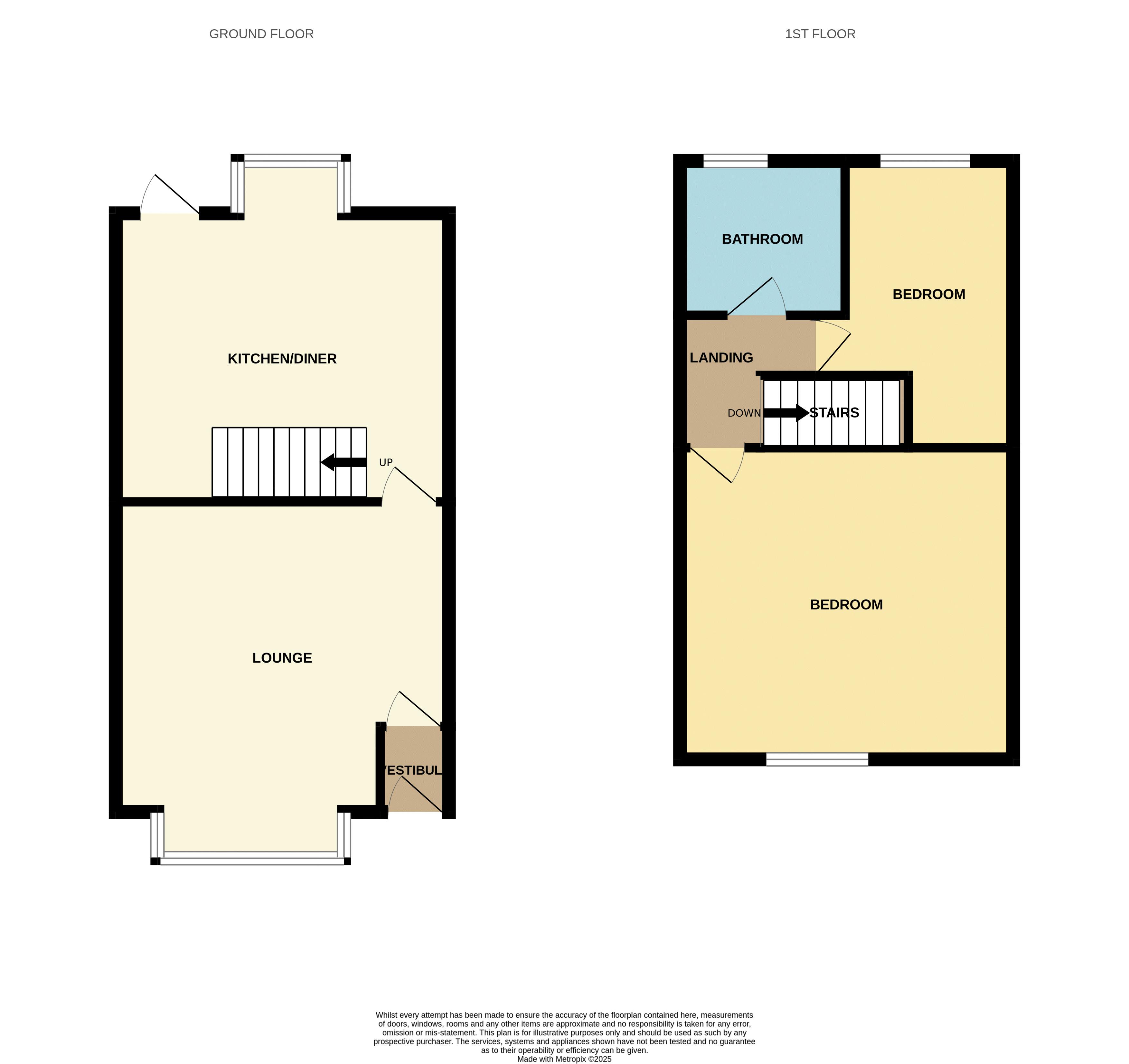 Floorplan for Heaton, Bolton