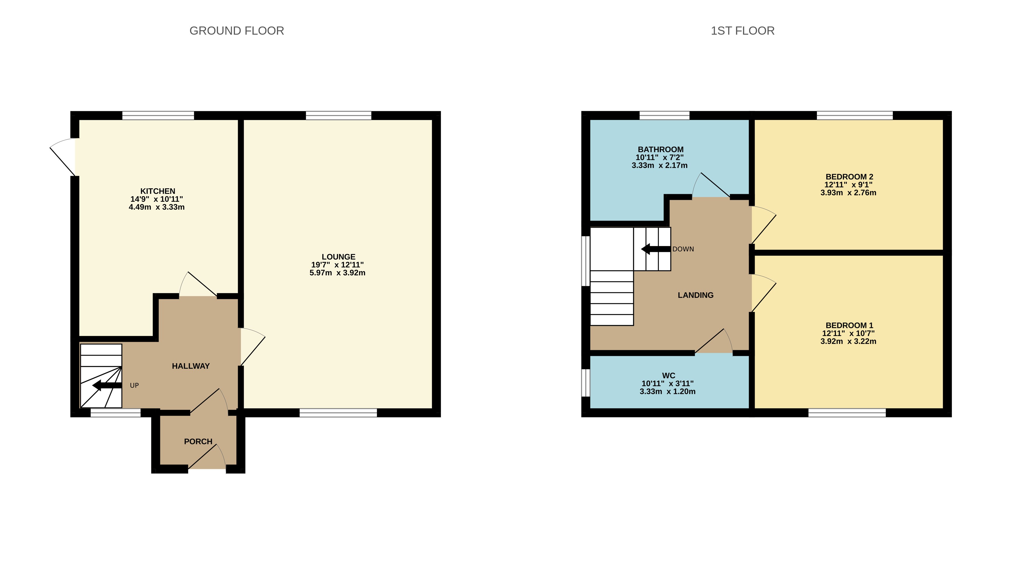 Floorplan for Horwich, Bolton