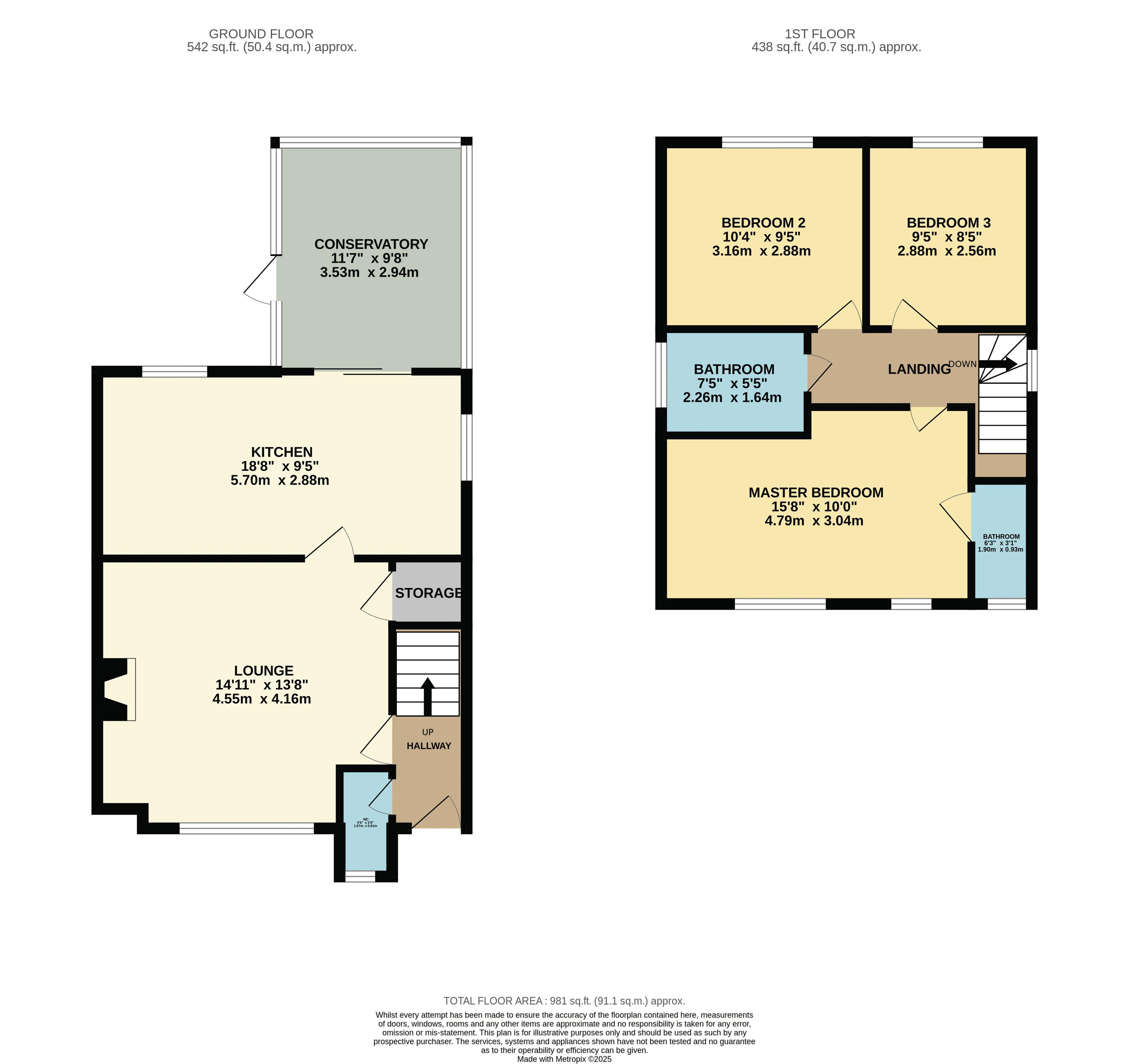 Floorplan for Horwich, Bolton