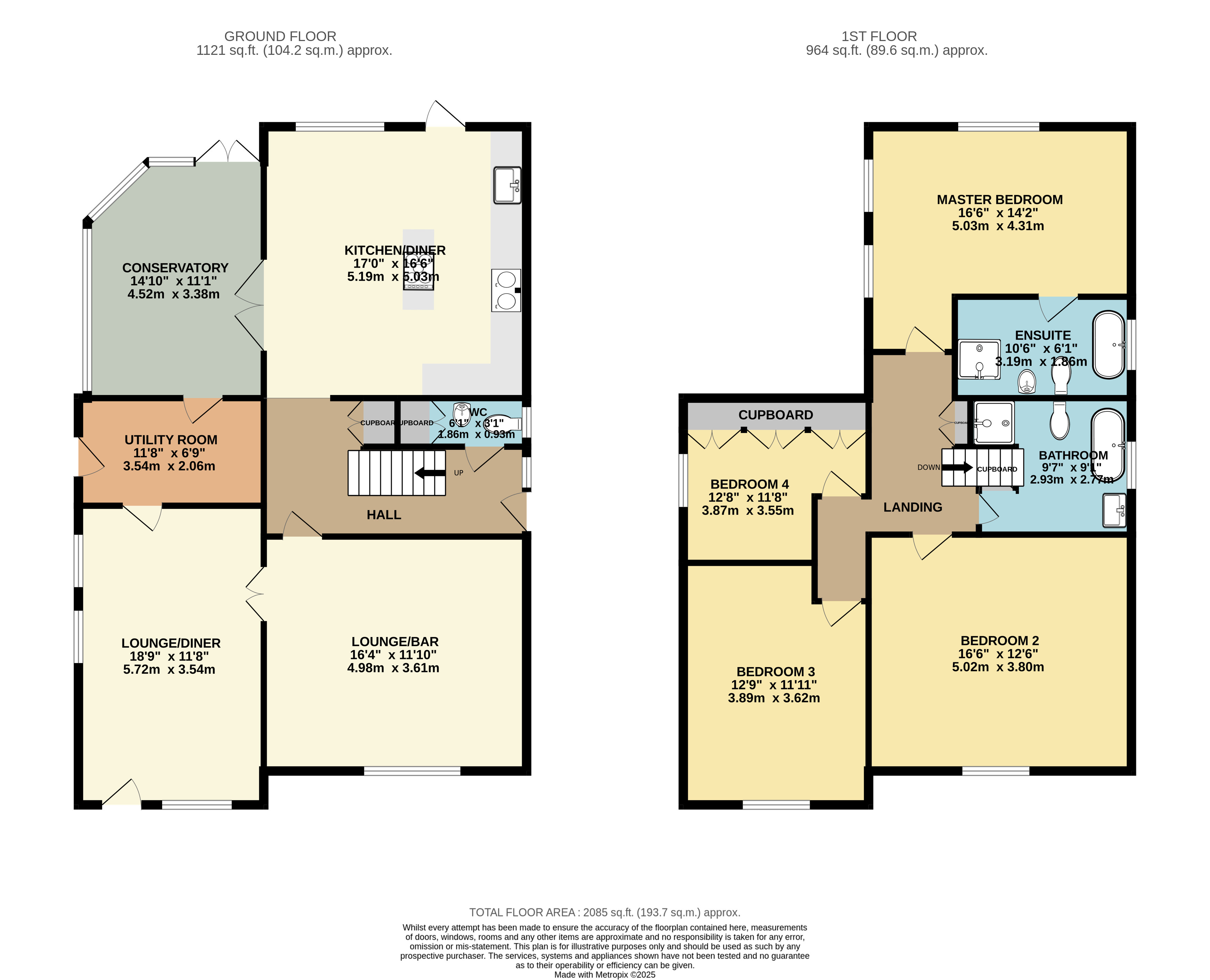 Floorplan for Blackrod, Bolton