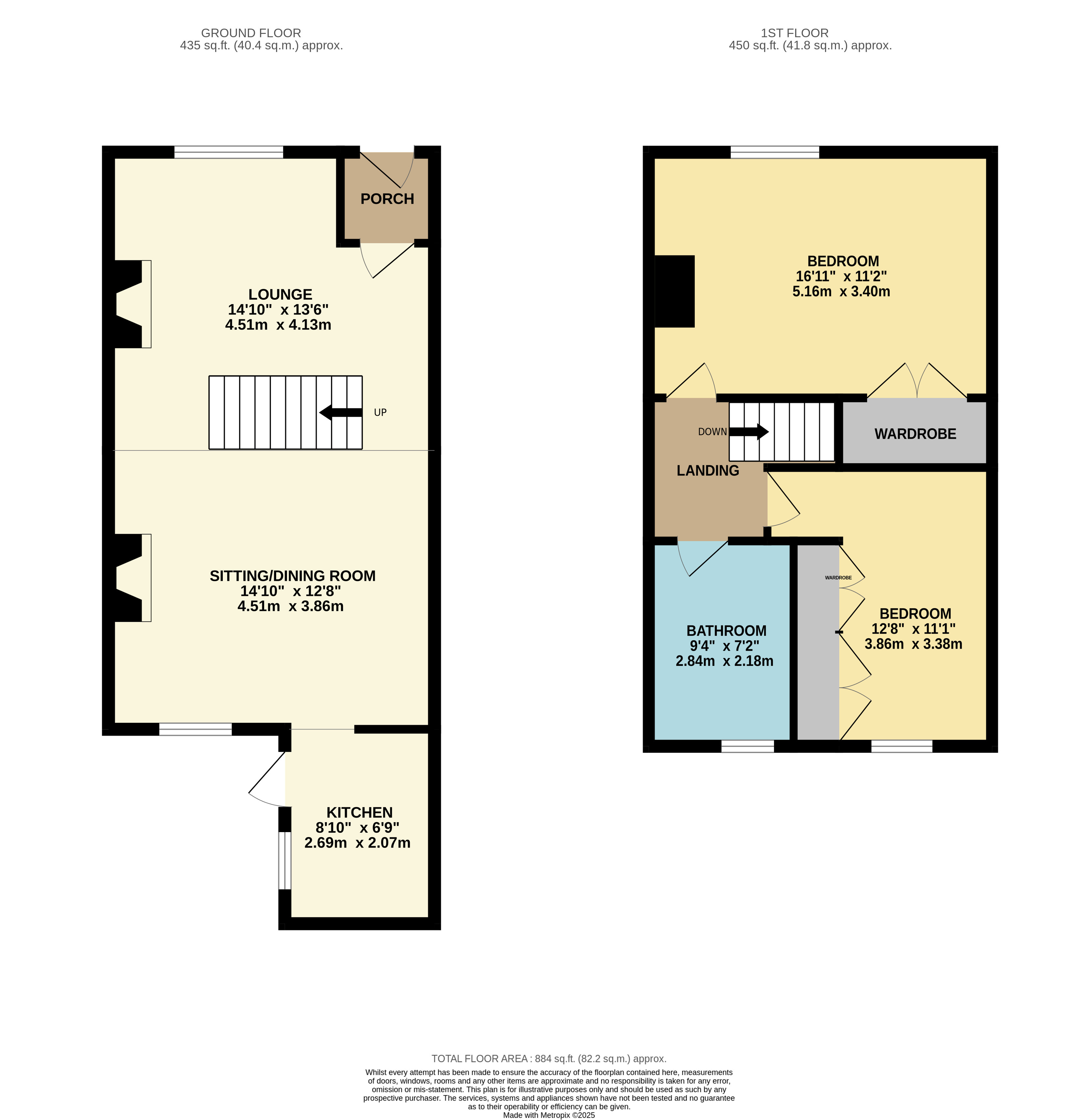 Floorplan for Blackrod, Bolton