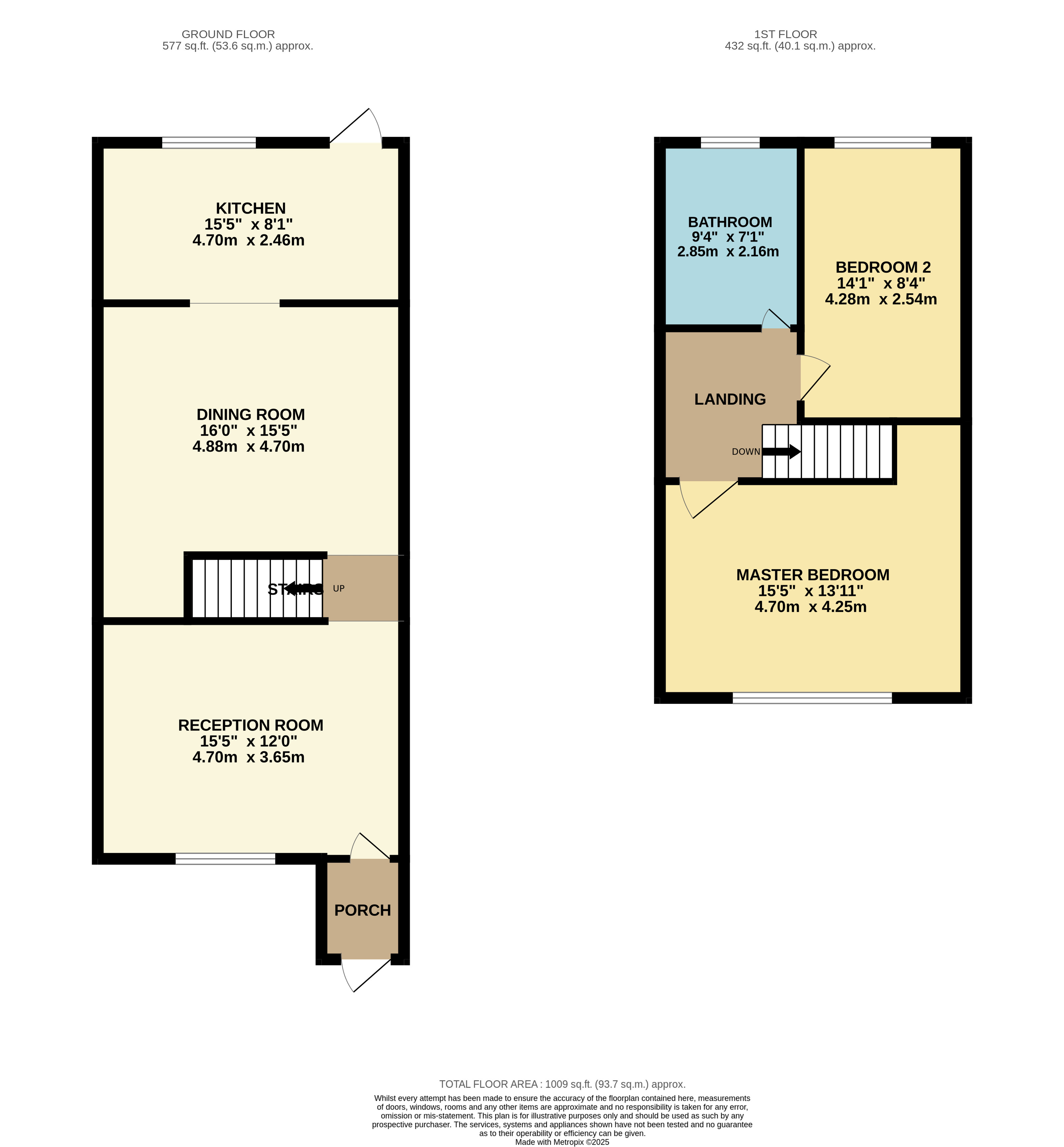 Floorplan for Blackrod, Bolton