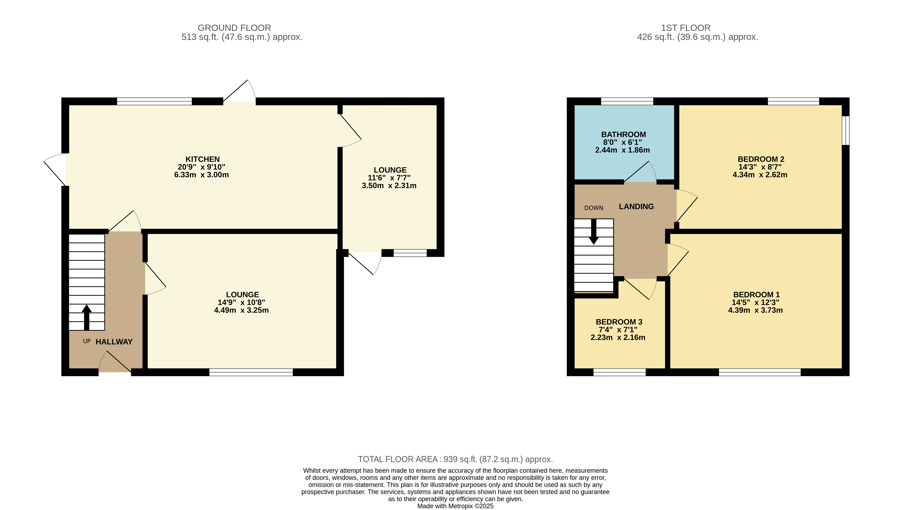 Floorplan for Bolton, Greater Manchester