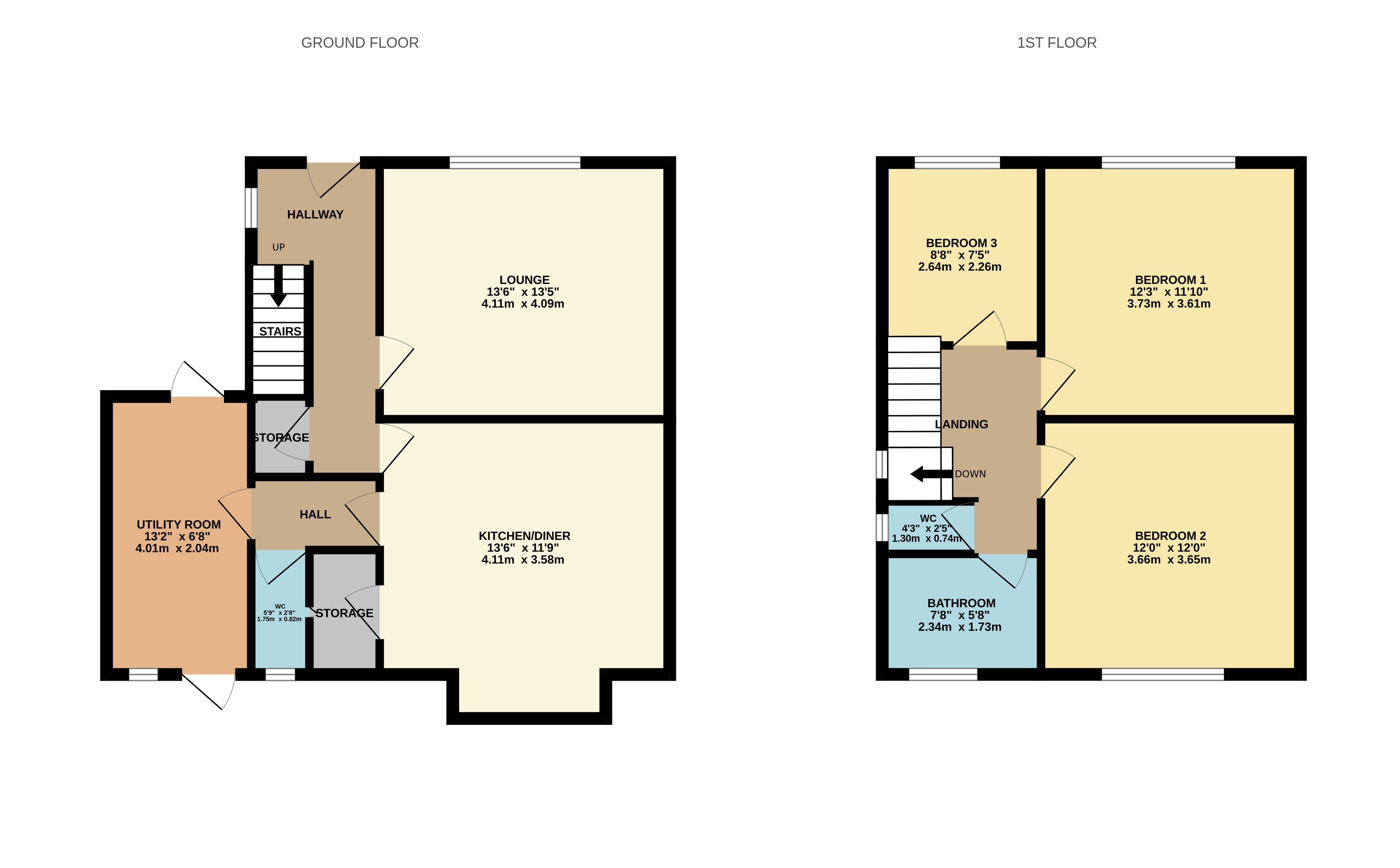 Floorplan for Horwich, Bolton, Greater Manchester