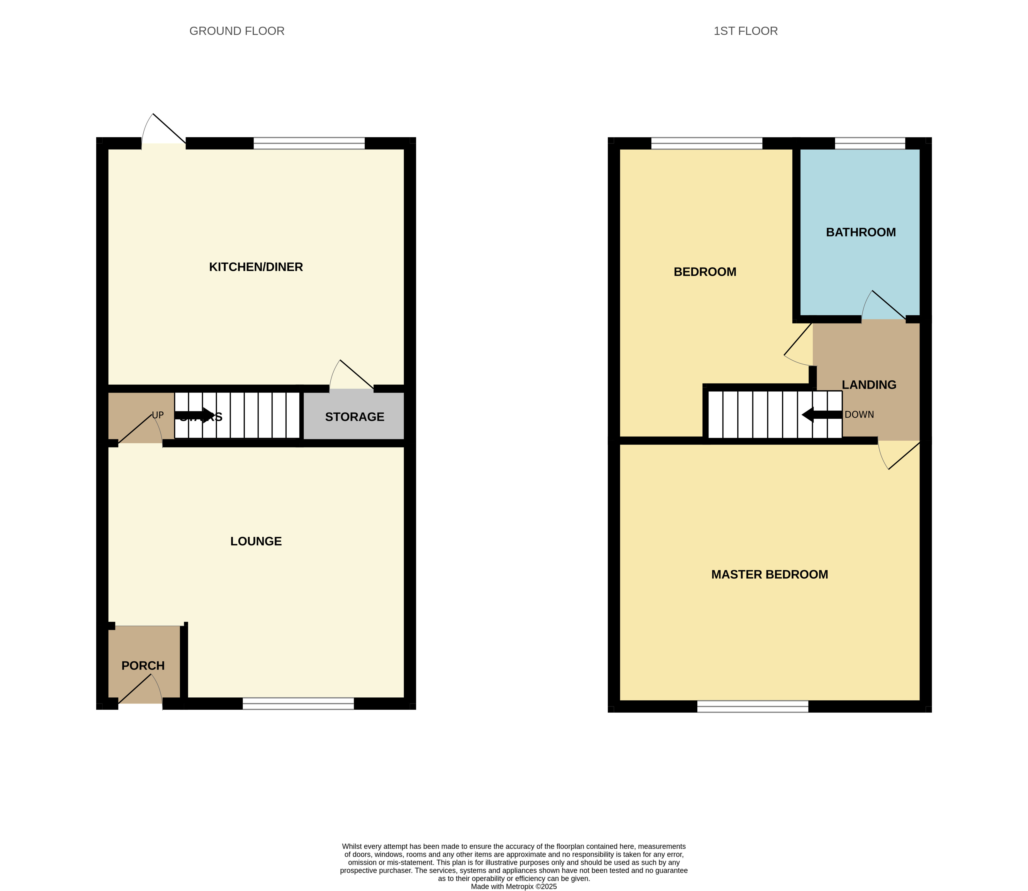 Floorplan for Horwich, Bolton, Greater Manchester