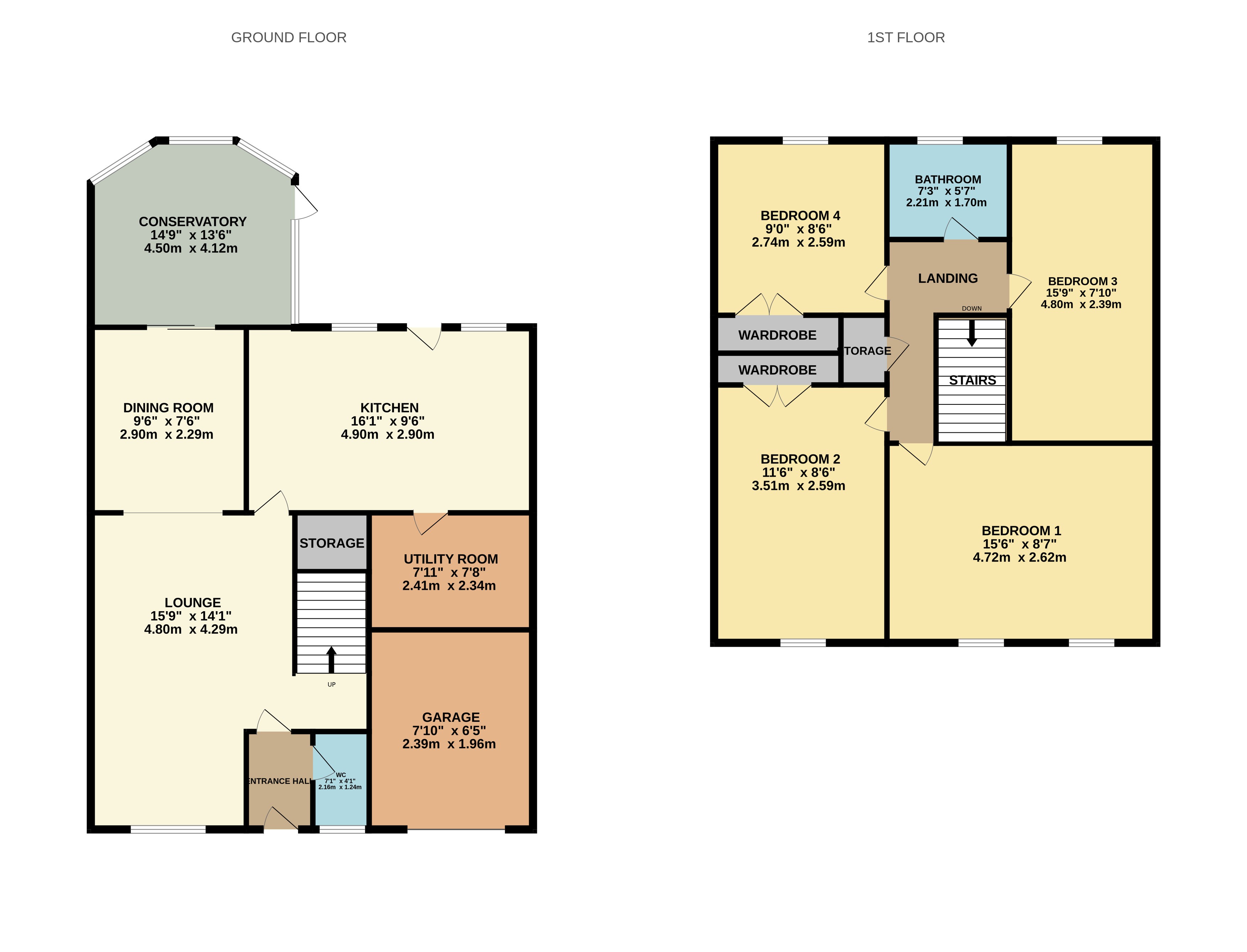 Floorplan for Bolton, Greater Manchester