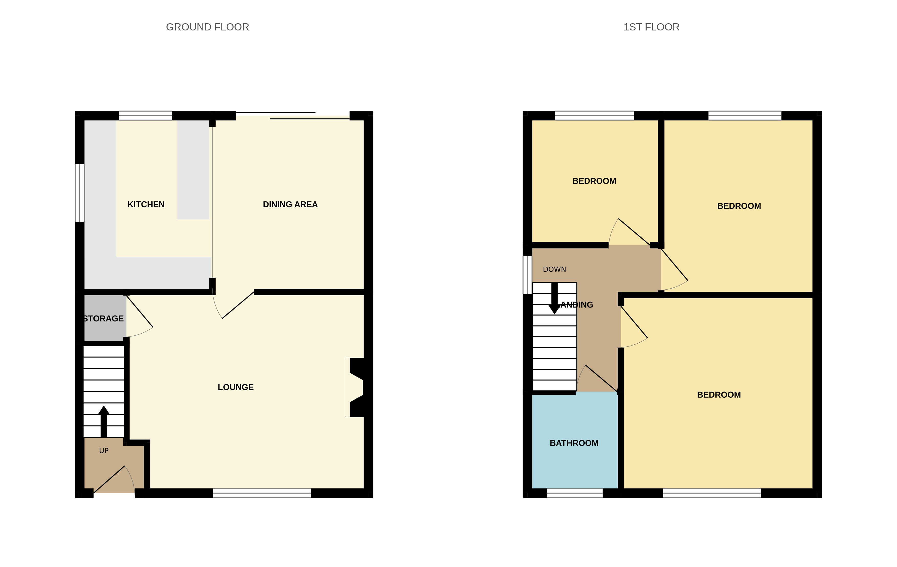 Floorplan for Horwich, Bolton, Greater Manchester