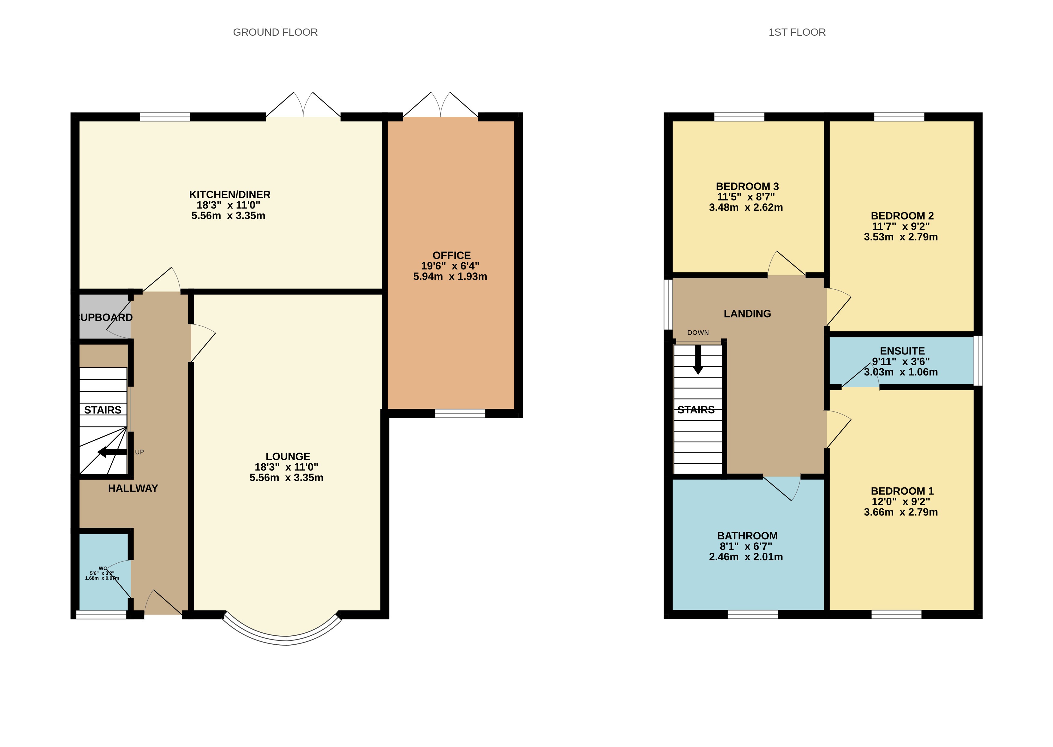 Floorplan for Horwich, Bolton, Greater Manchester