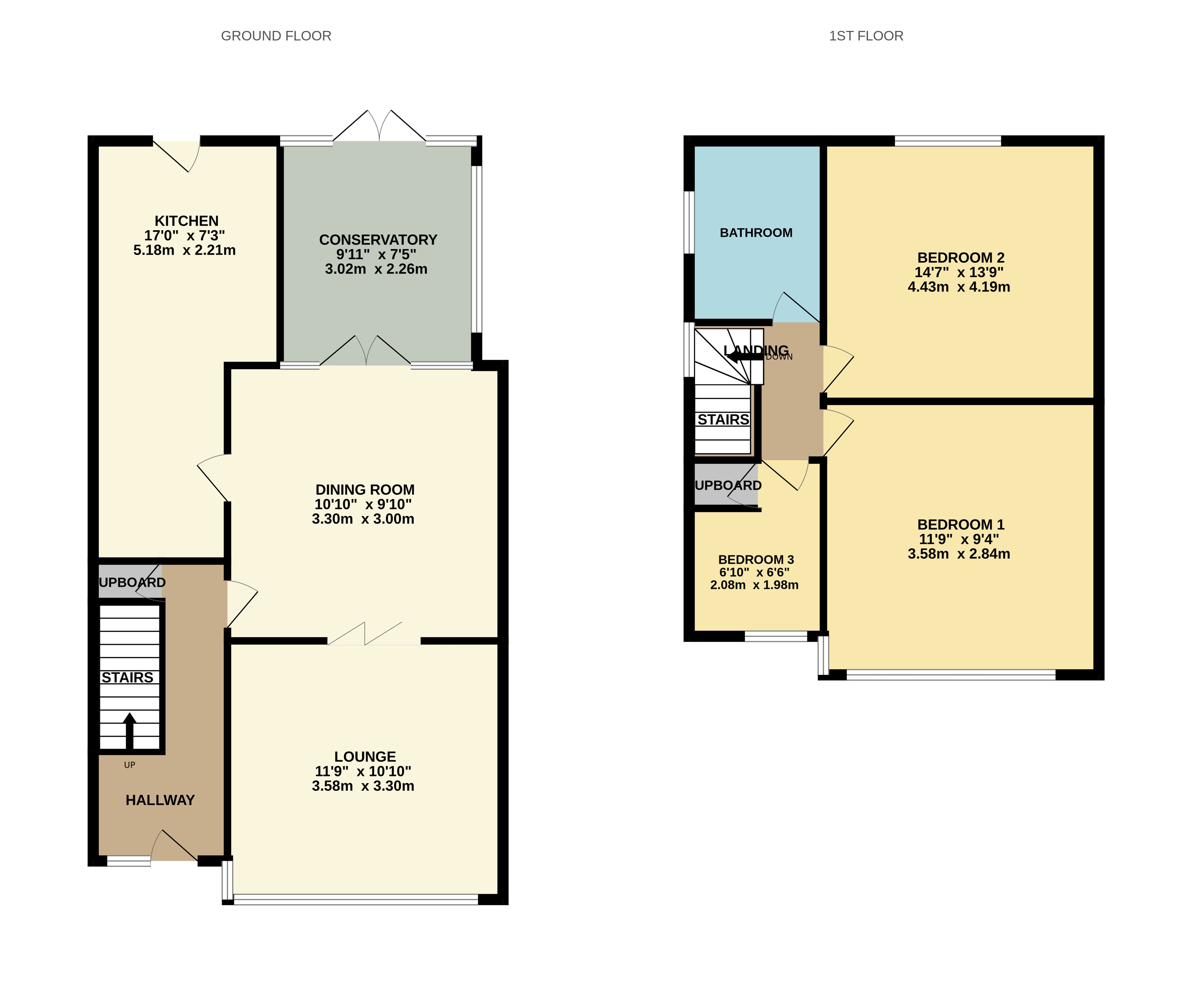 Floorplan for Horwich, Bolton
