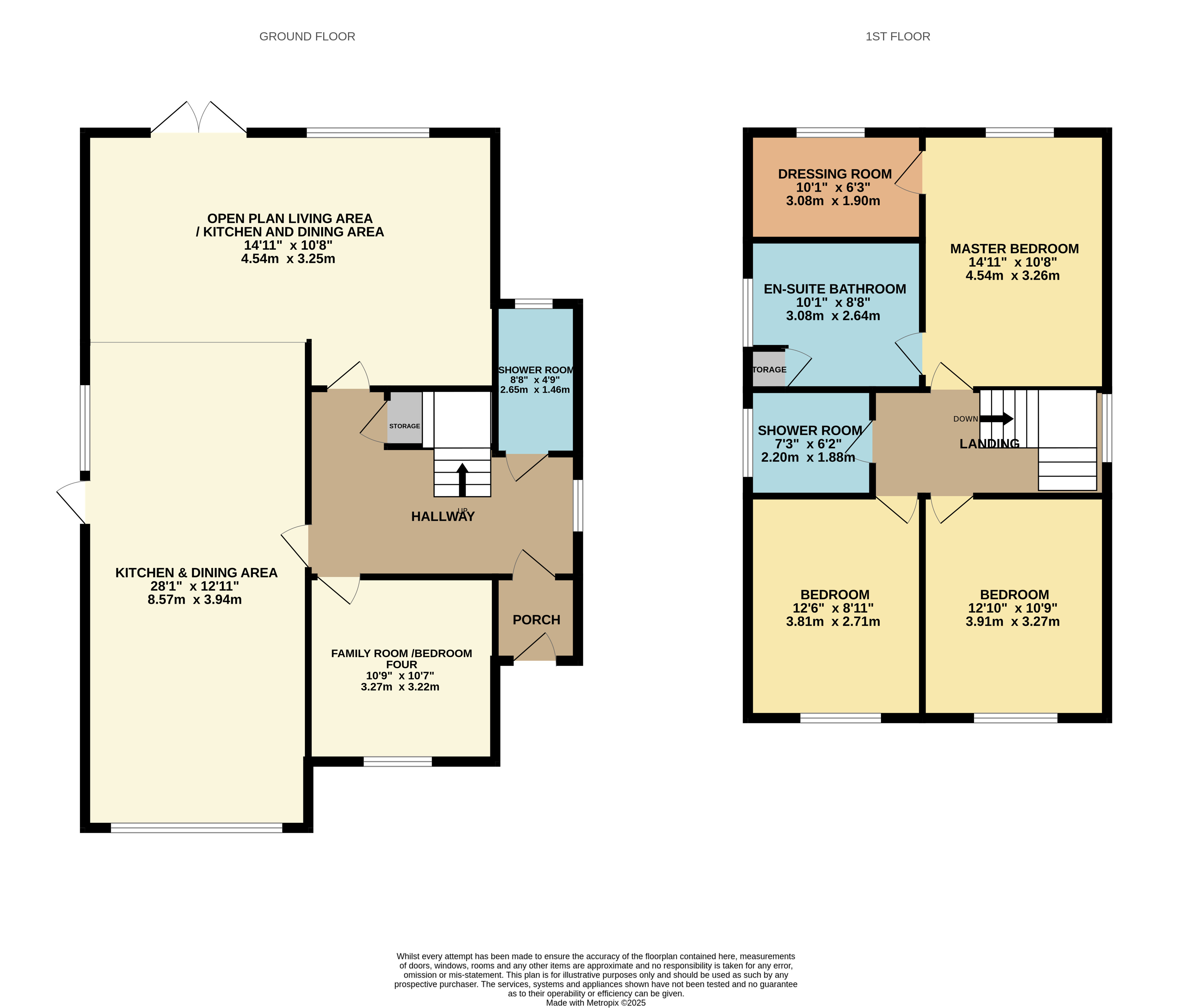 Floorplan for Horwich, Bolton, Greater Manchester