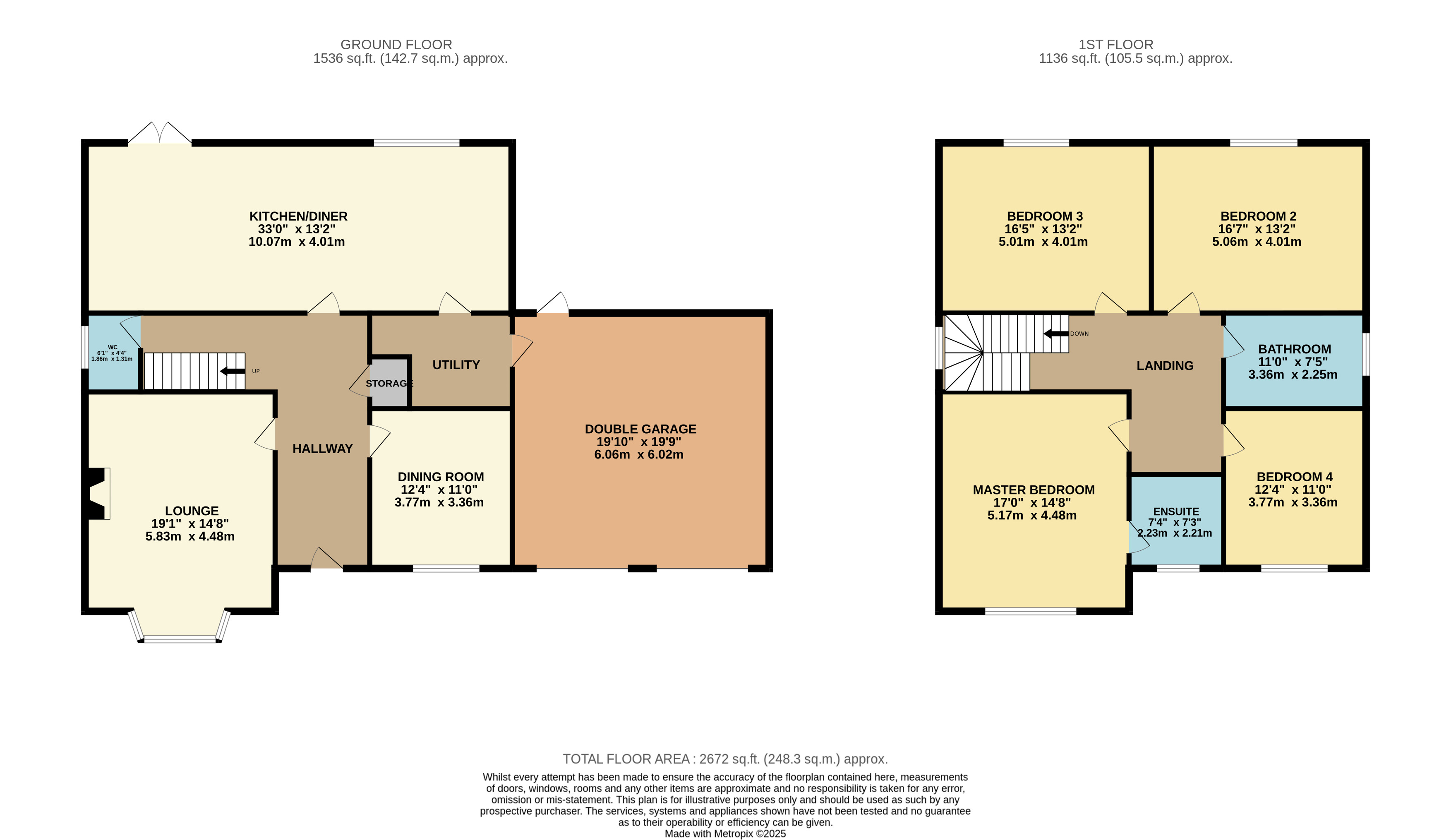 Floorplan for Lostock, Bolton, Greater Manchester