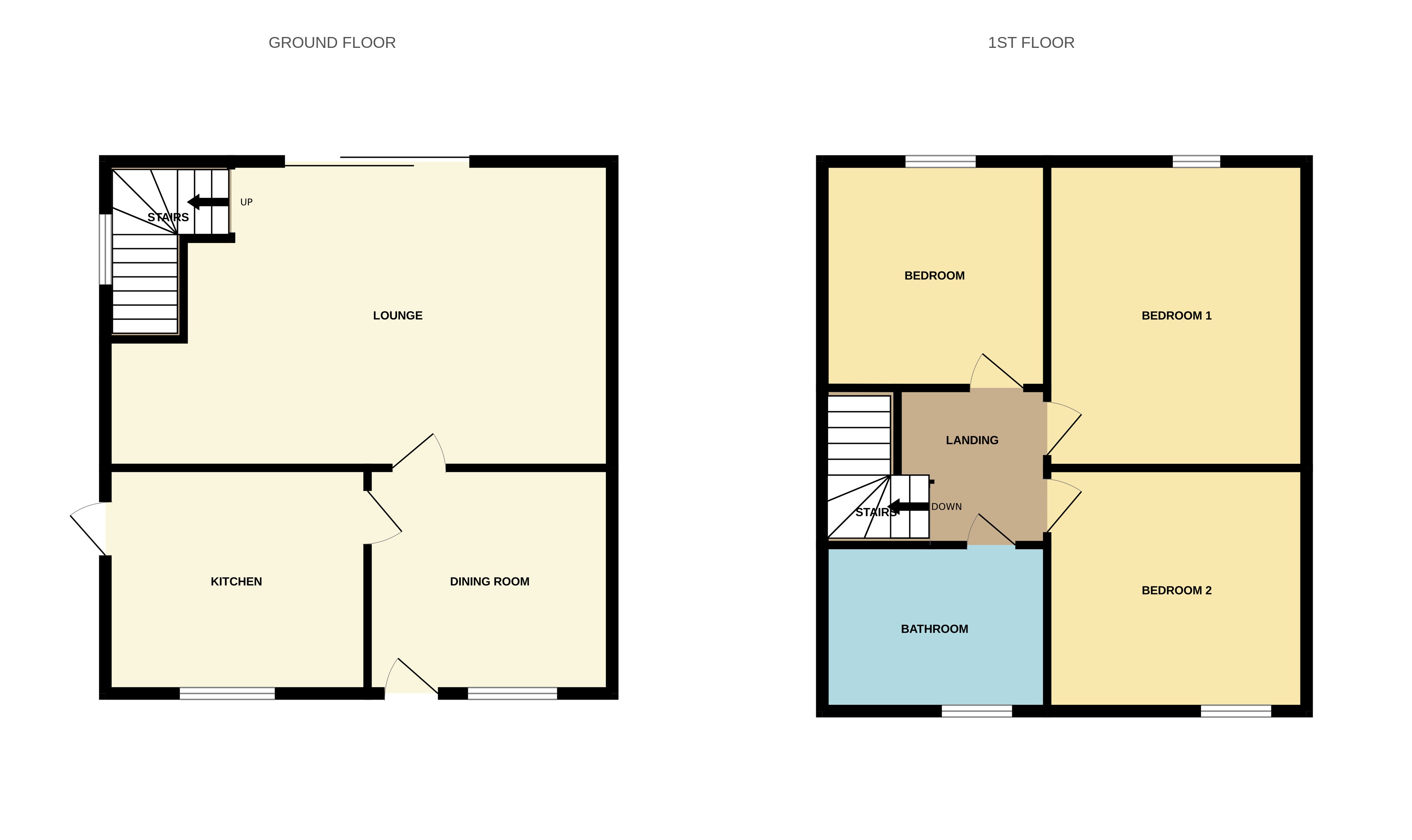 Floorplan for Horwich, Bolton, Greater Manchester