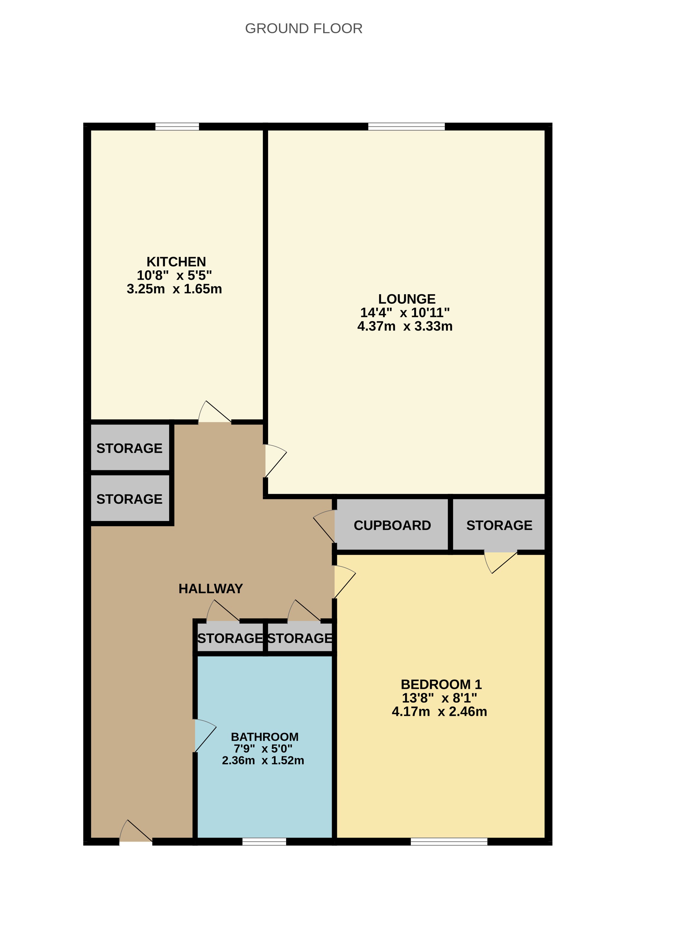 Floorplan for Bolton, Greater Manchester