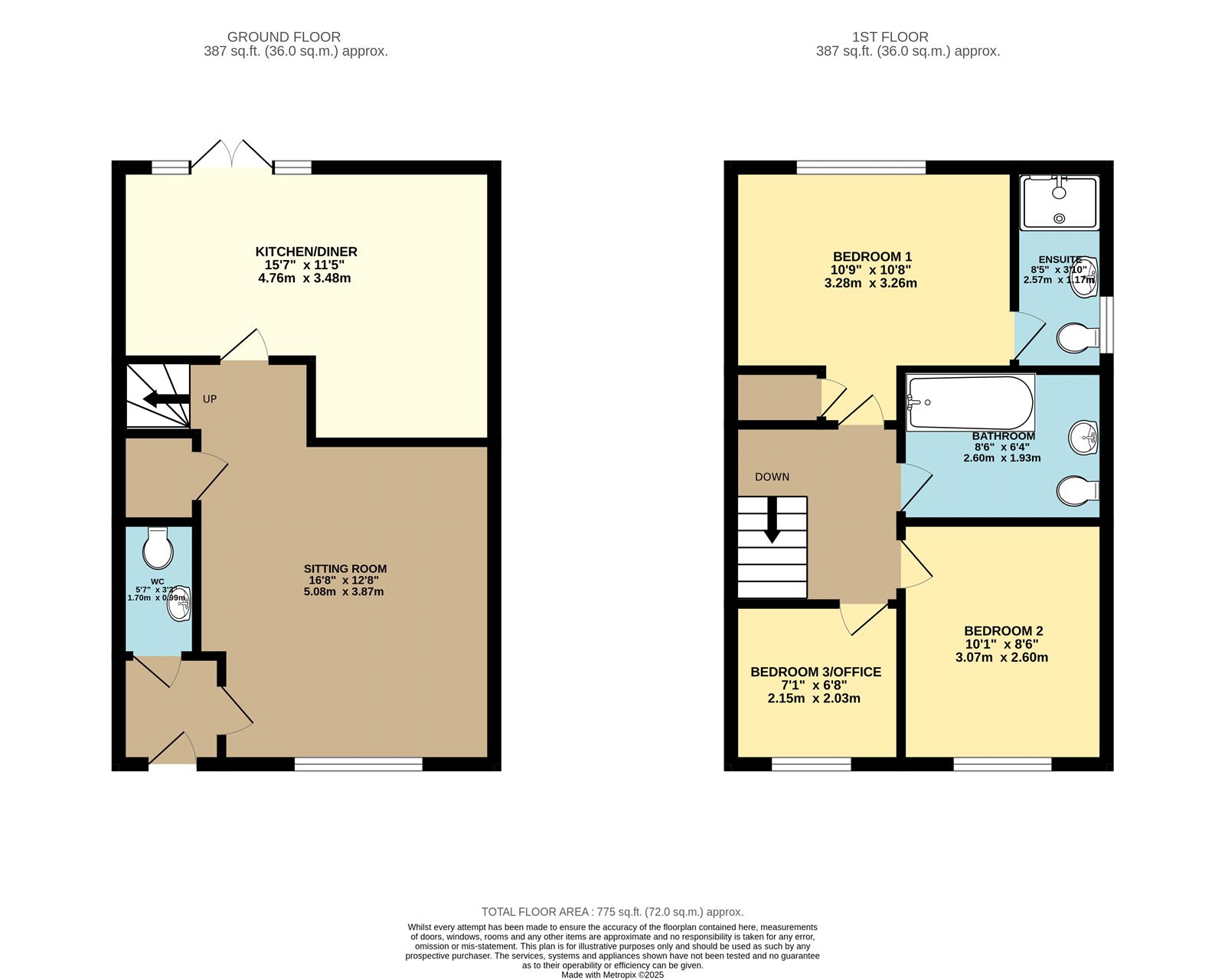 Floorplan for Horwich, Bolton
