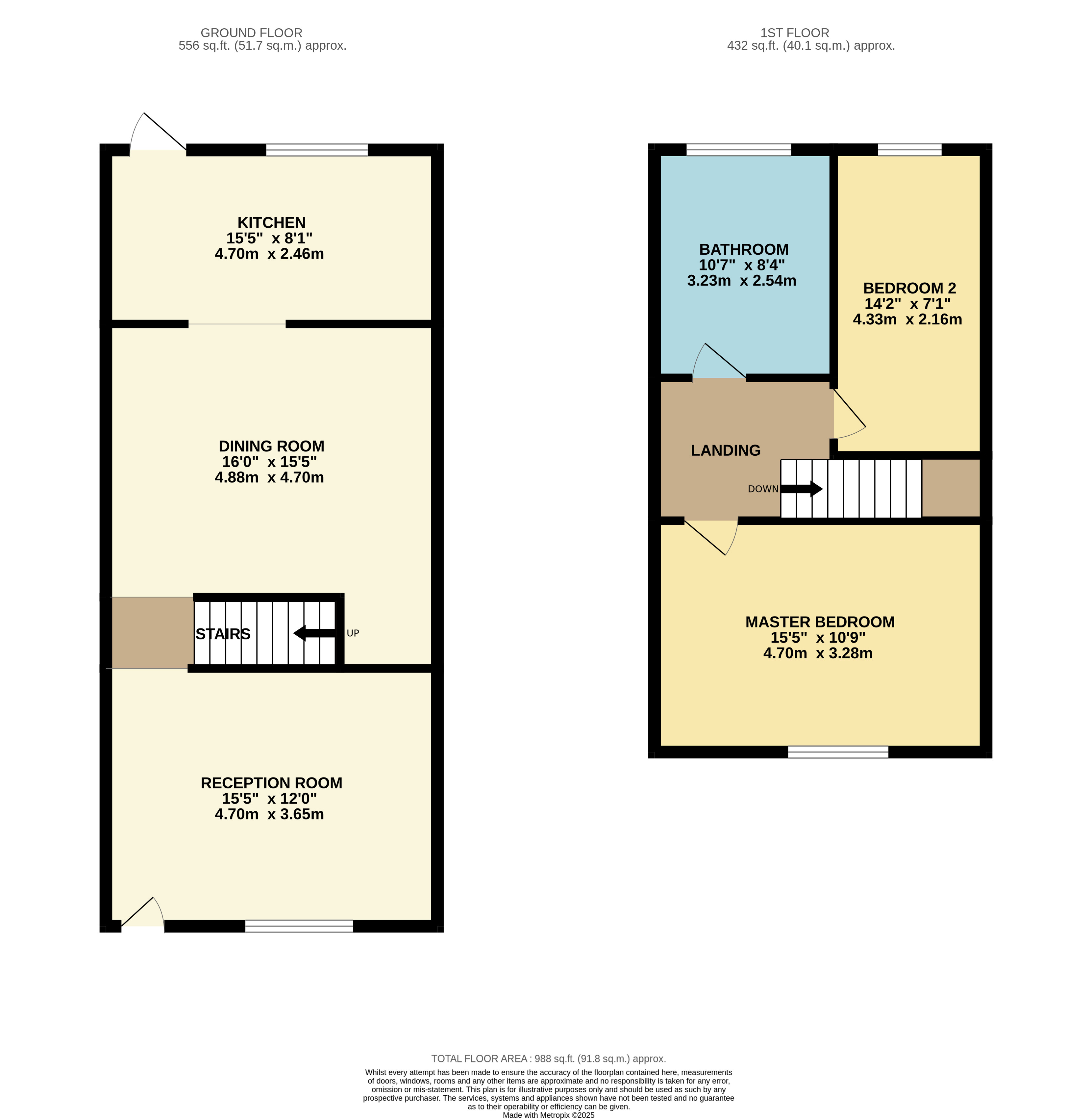 Floorplan for Blackrod, Bolton