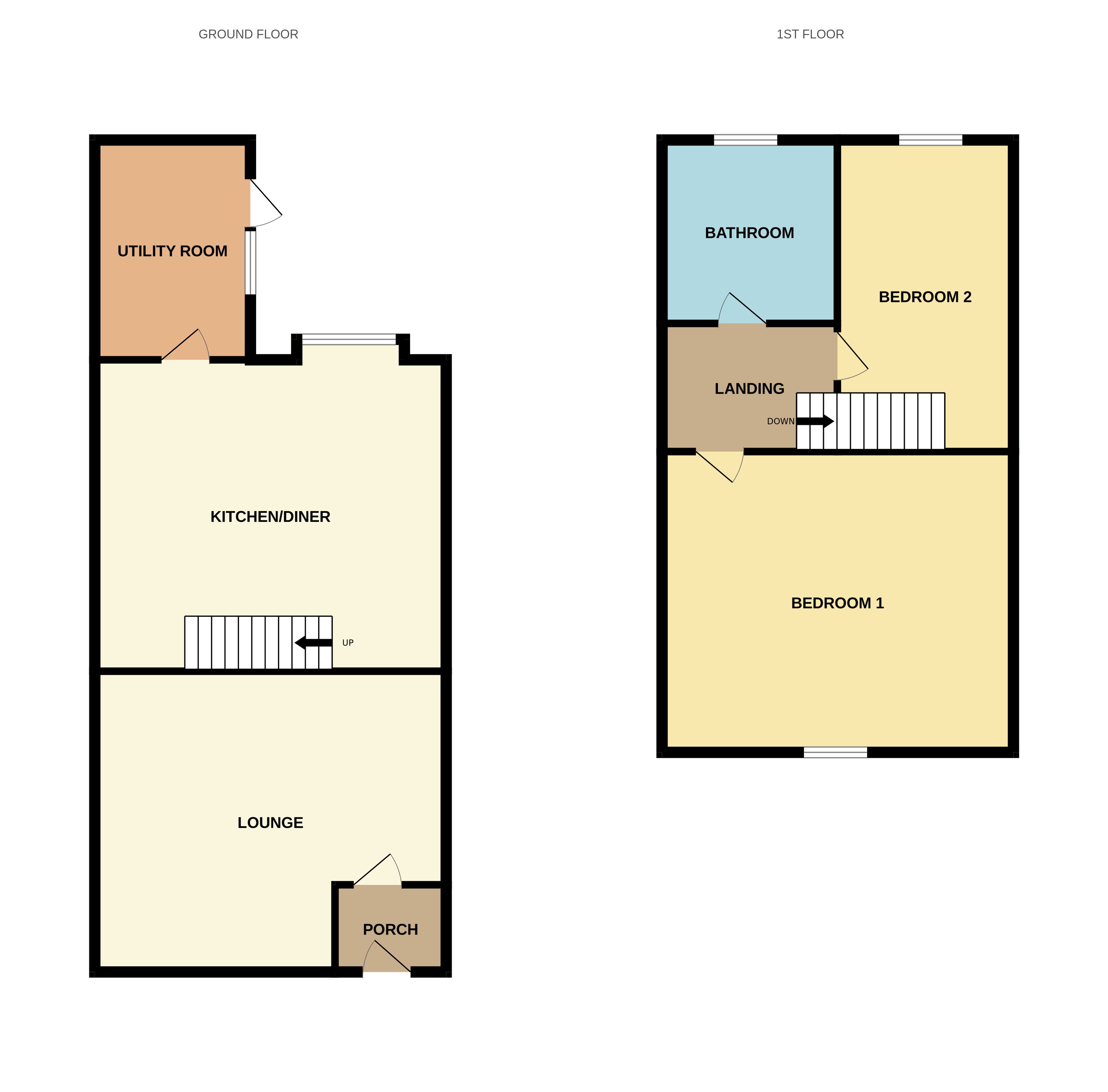 Floorplan for Horwich, Bolton, Greater Manchester