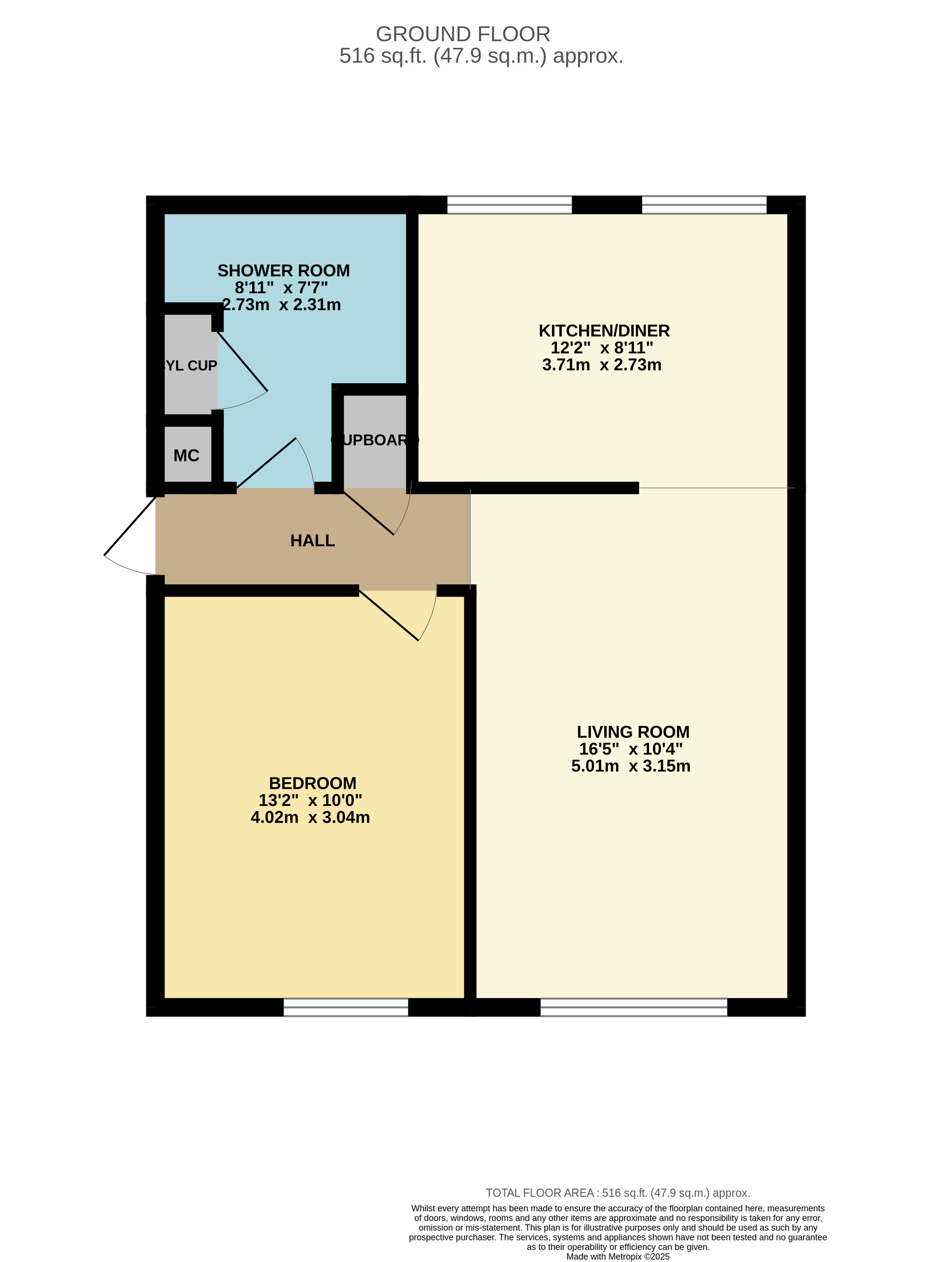 Floorplan for Horwich, Bolton