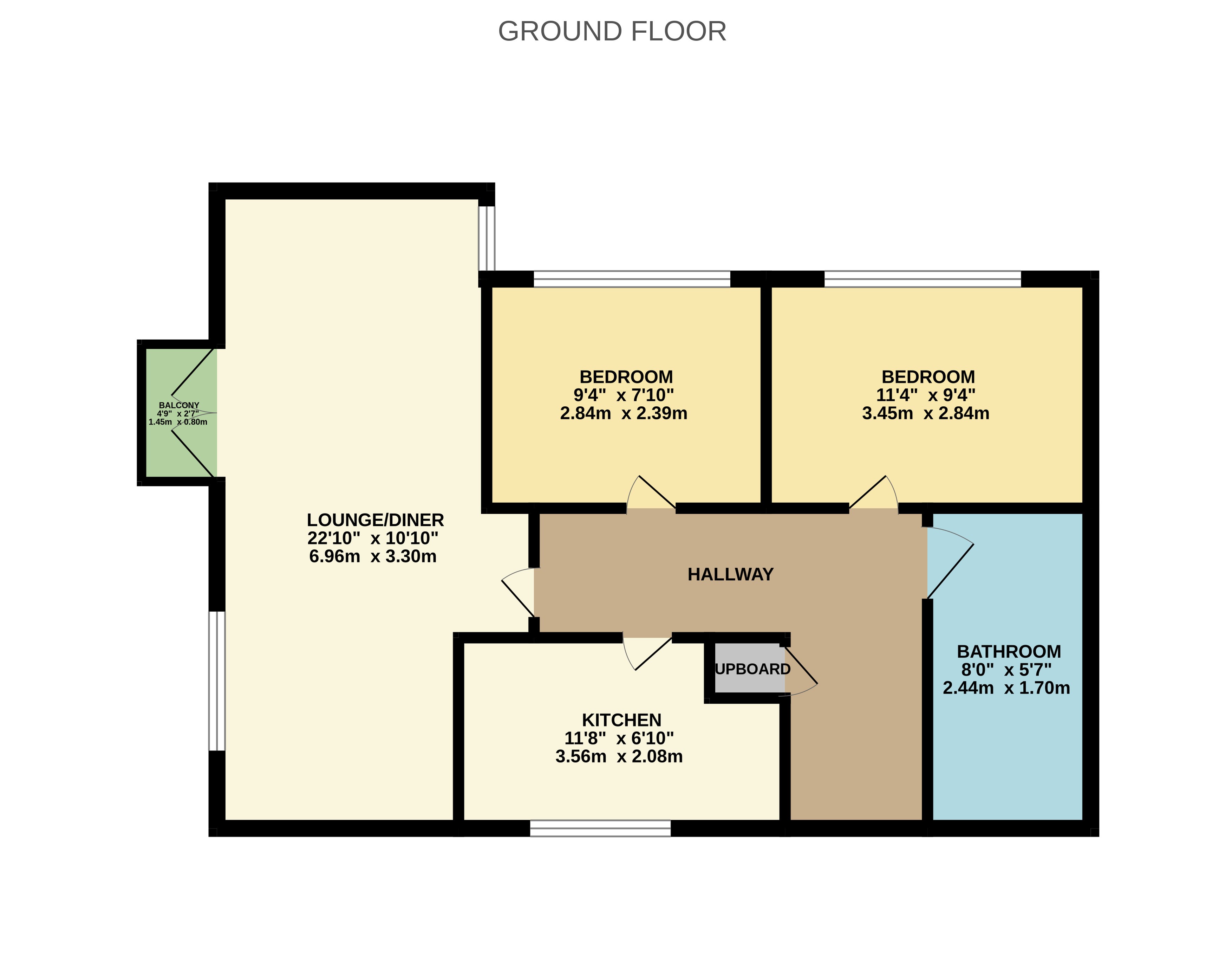 Floorplan for Bolton, Greater Manchester