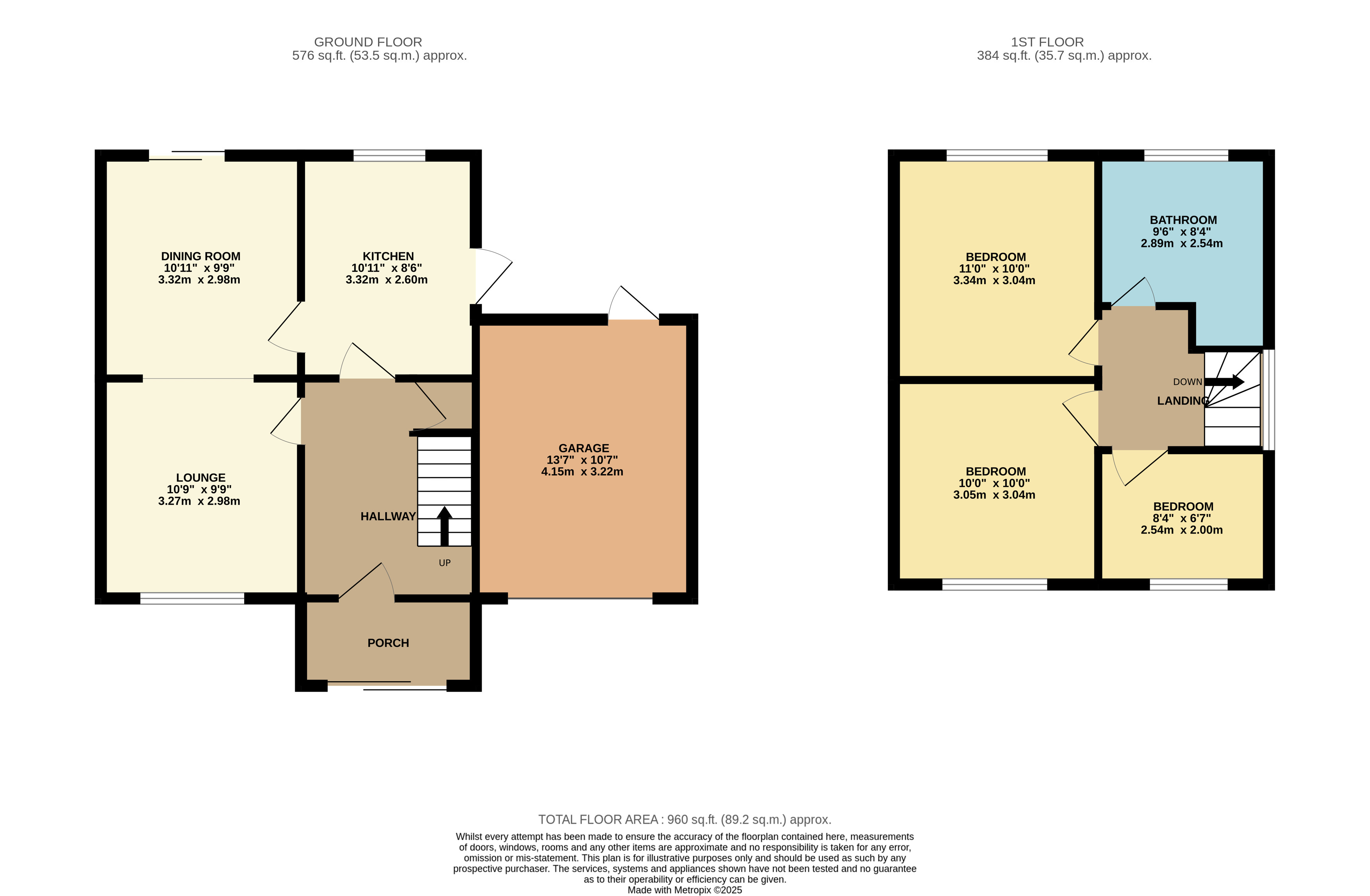 Floorplan for Farnworth, Bolton, Greater Manchester