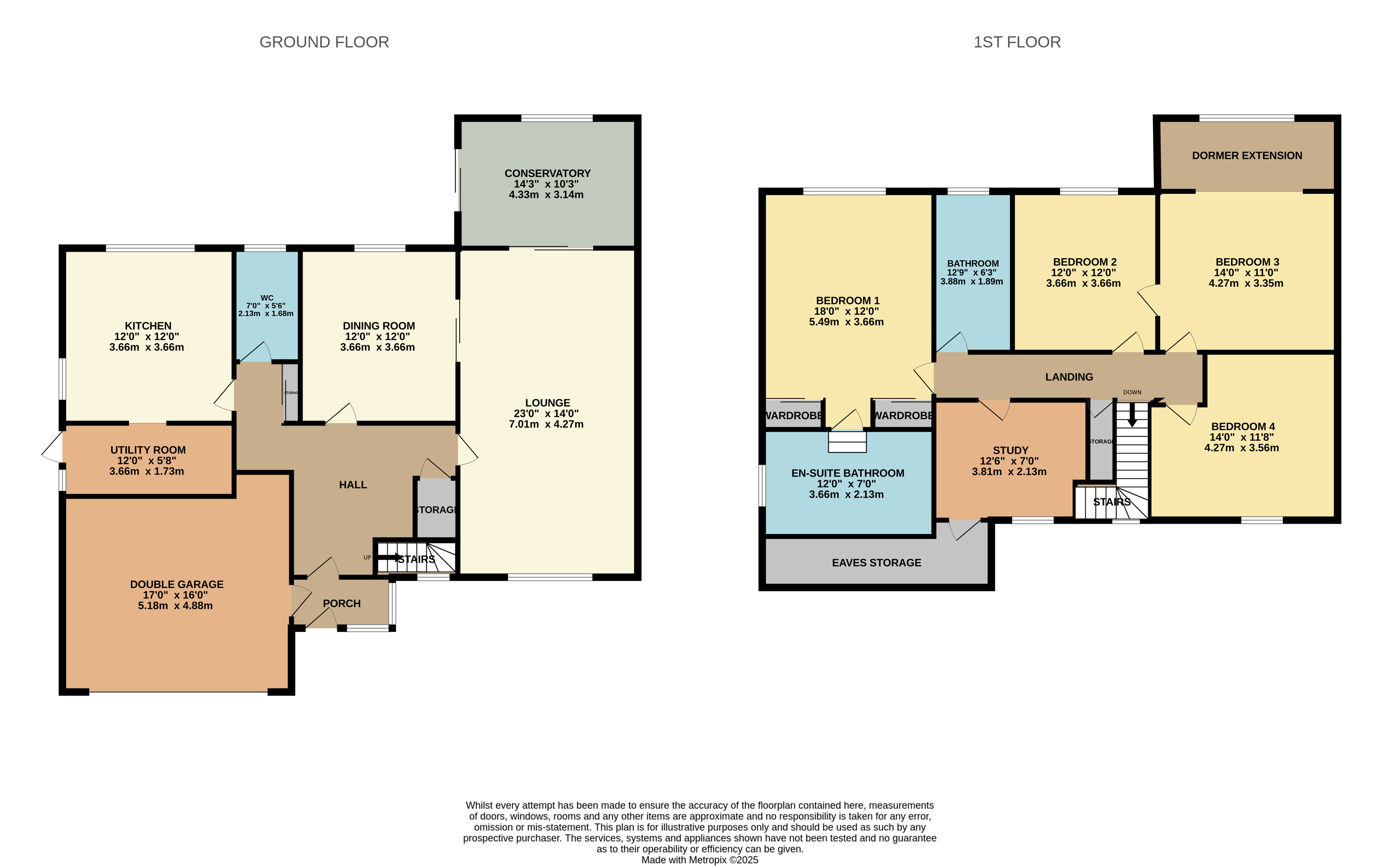 Floorplan for Lostock, Bolton, Greater Manchester