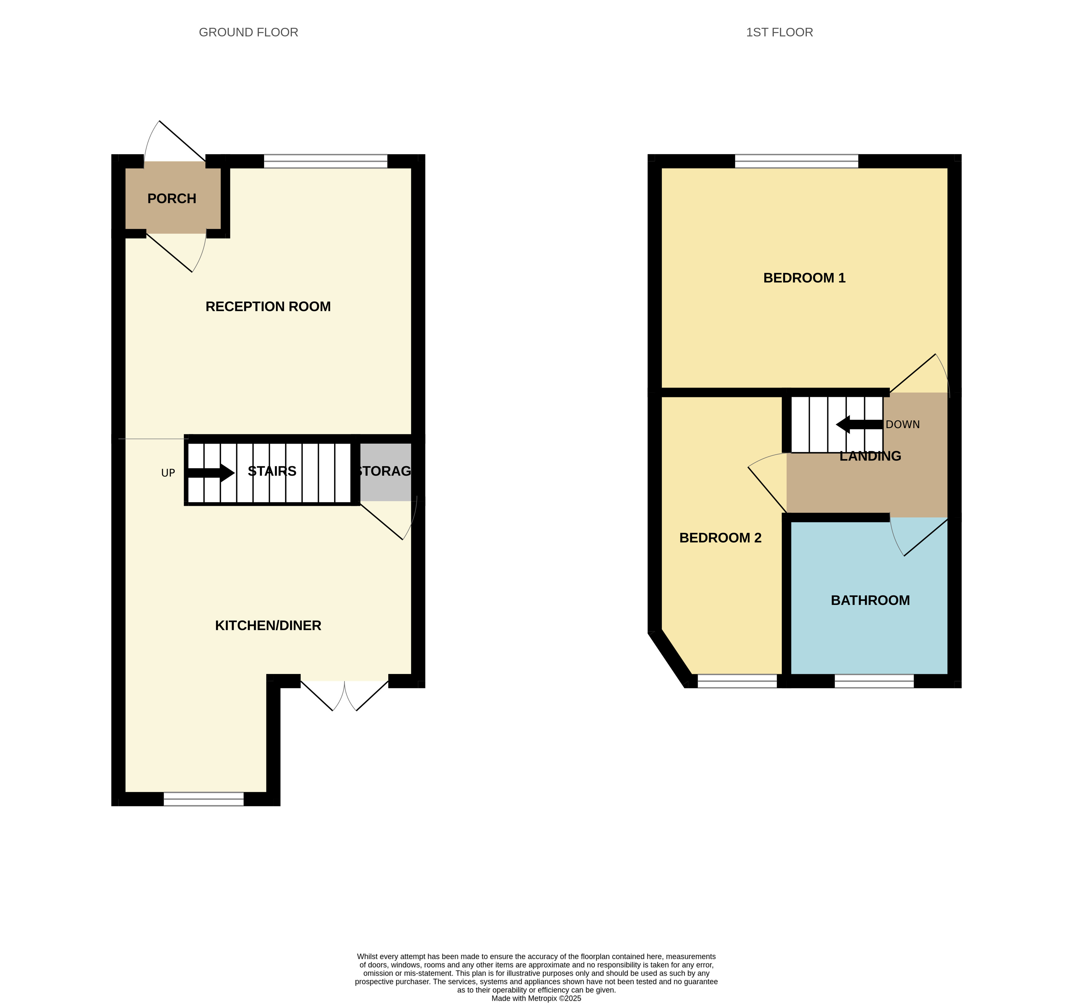 Floorplan for Horwich, Bolton