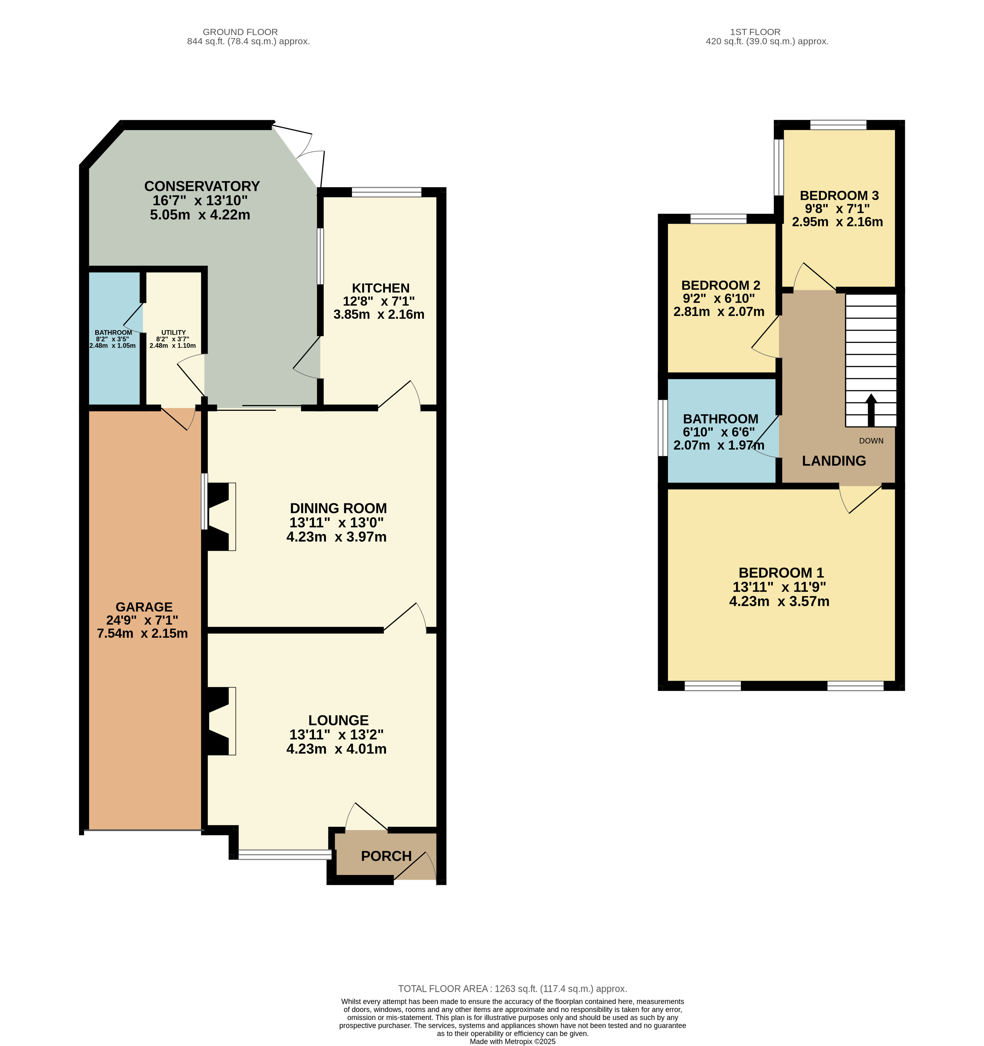 Floorplan for Lostock, Bolton, Greater Manchester