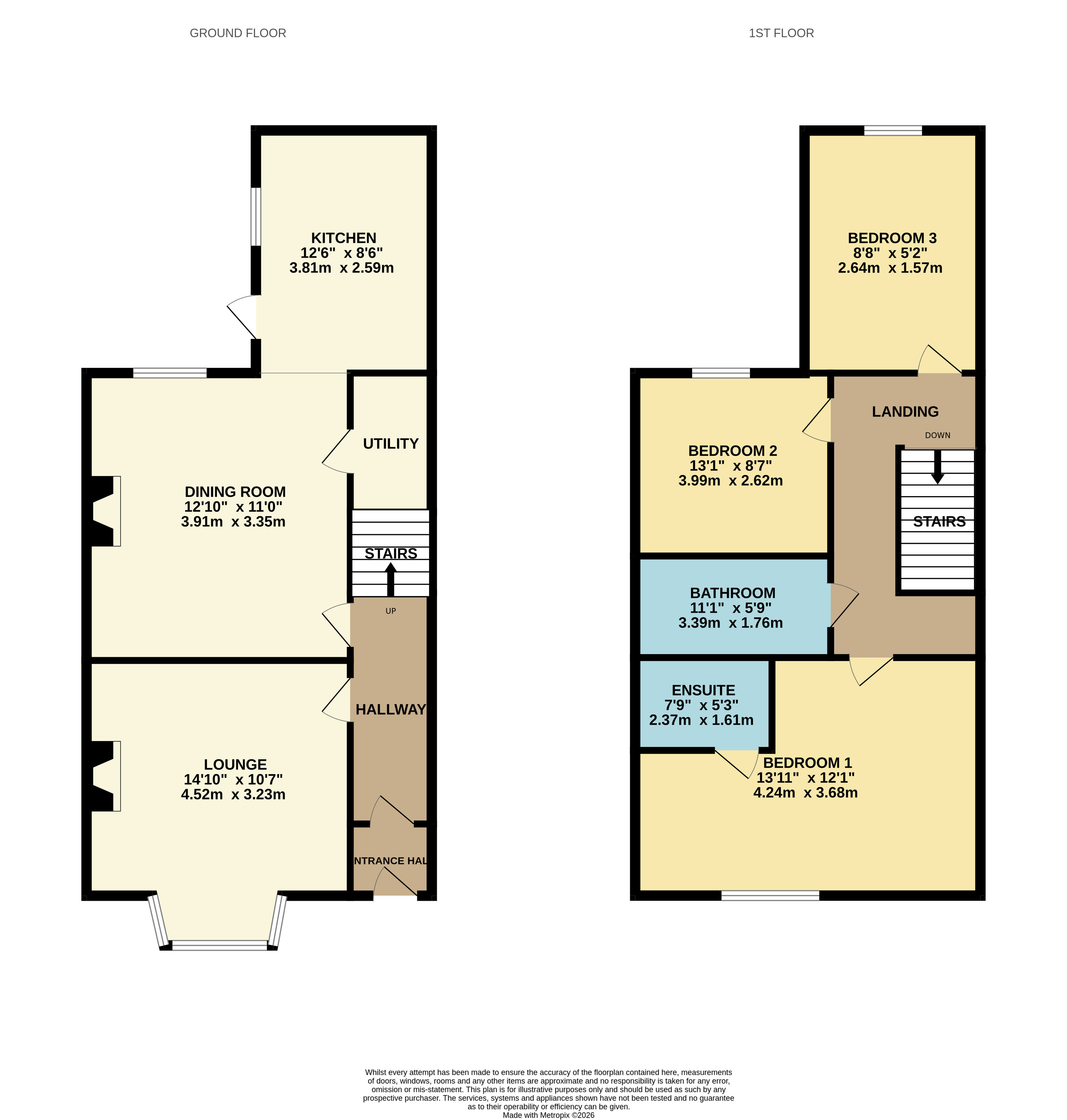 Floorplan for Blackrod, Bolton, Greater Manchester